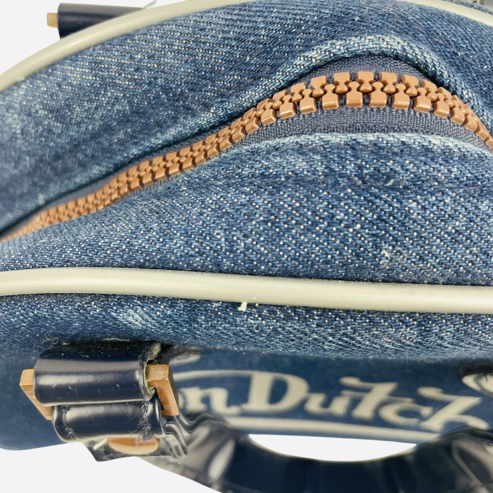 Von Dutch RARE Vintage 2000s Von Dutch Denim Mini Bowling Bag Purse Size ONE SIZE - 12 Thumbnail