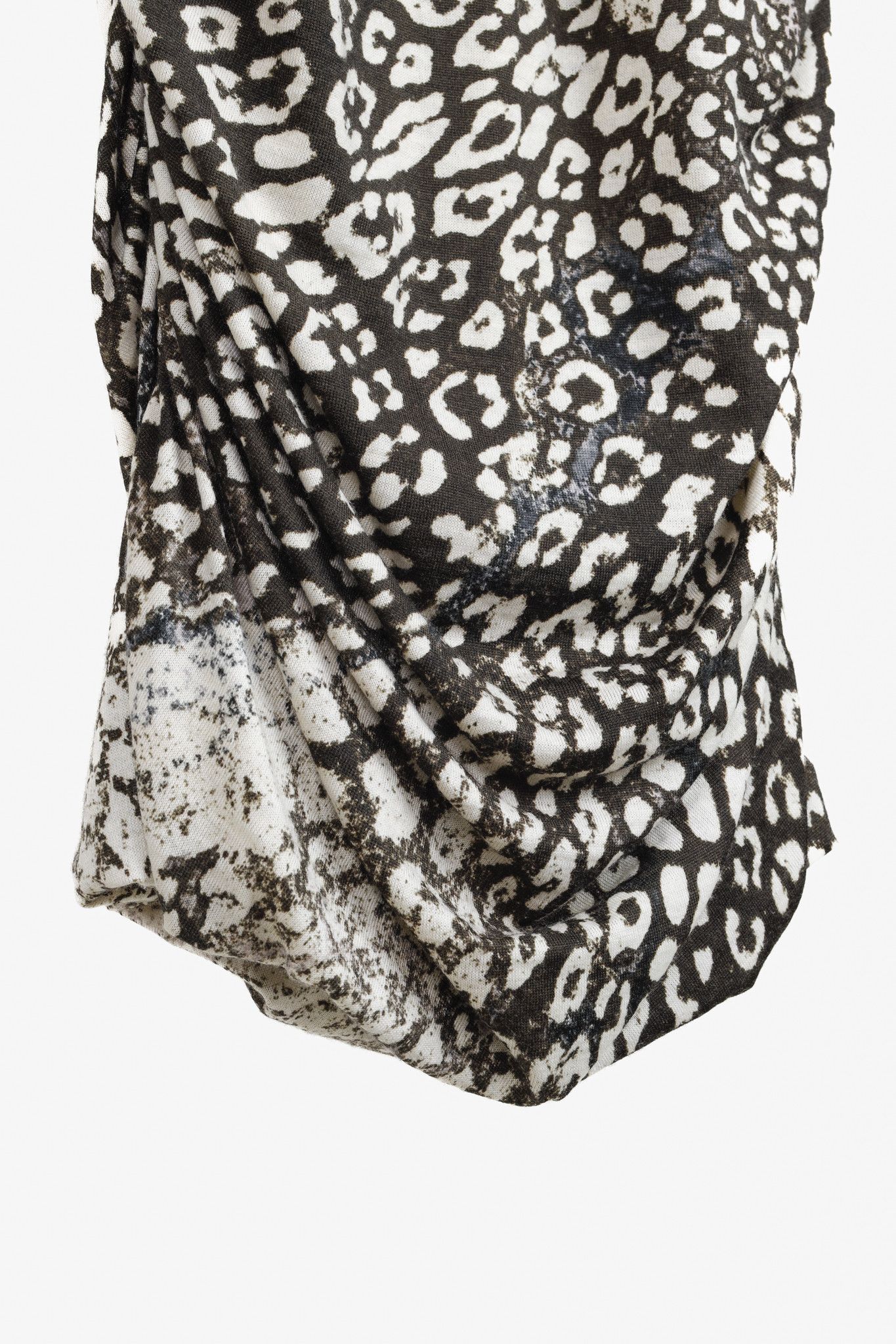 Emilio Pucci Emilio Pucci Brown Wool Leopard Print Fitted Dress Size M / US 6-8 / IT 42-44 - 8 Thumbnail