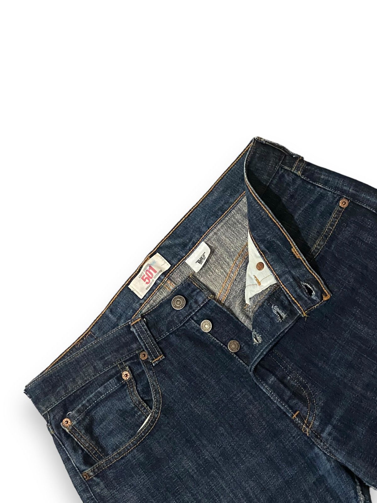Levi's × Levi's Vintage Clothing Men Levis Vintage 501 Straight Leg Button Fly 4093 i' Size US 31 - 9 Thumbnail