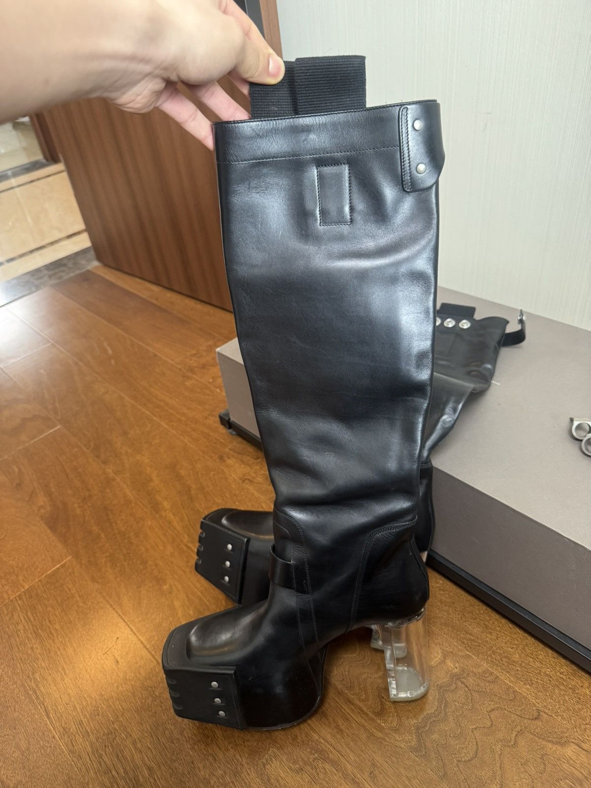 Rick Owens Rick owens 22FW KISS BOOTS SIZE39 Size US 6 / EU 39 - 5 Thumbnail