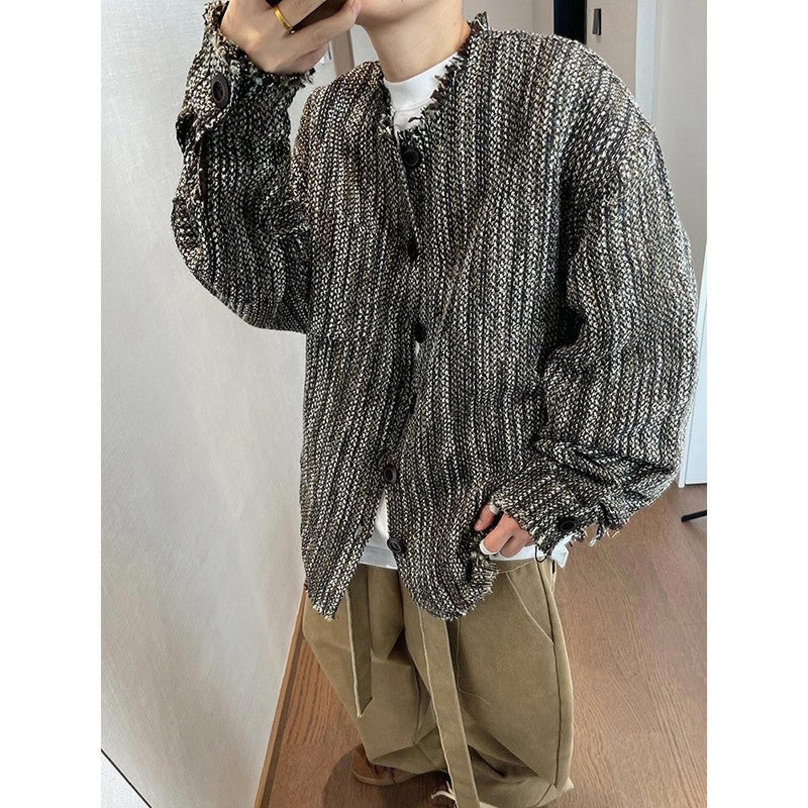 Vintage Oversized Knit Button-Up Cardigan Size US M / EU 48-50 / 2 - 3 Thumbnail