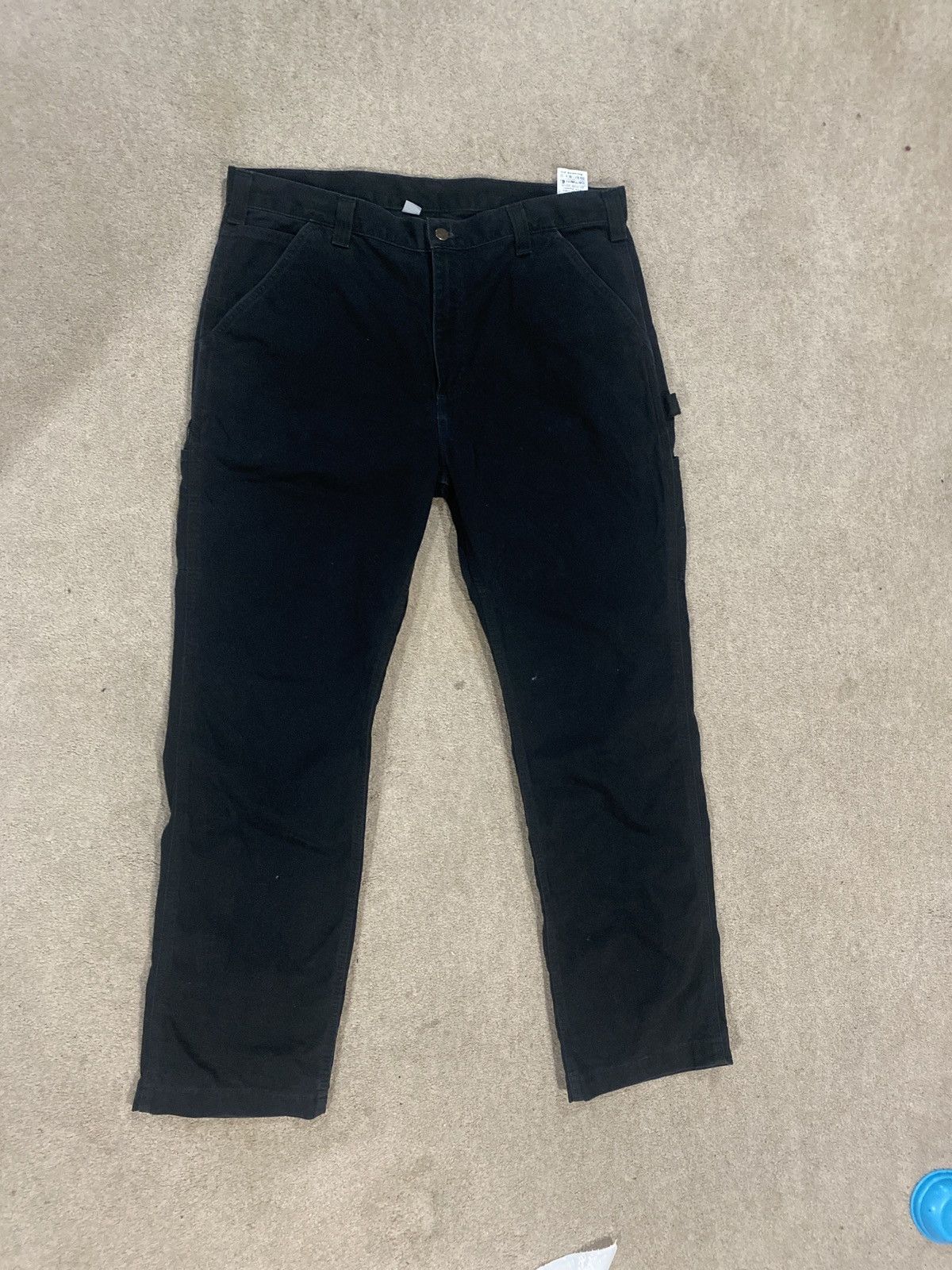 Carhartt × Vintage Black Carhartt Carpenter Pants Size US 38 / EU 54 - 7 Thumbnail