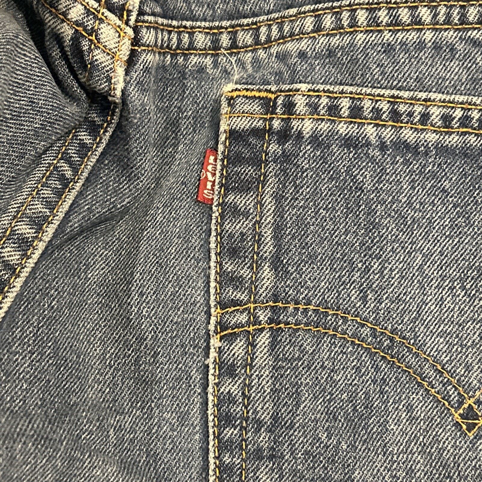 Levi's Made In USA Levis 550 Baggy Tapered Jeans Womens 20W 38x30 Size 42" / US 20 - 13 Thumbnail