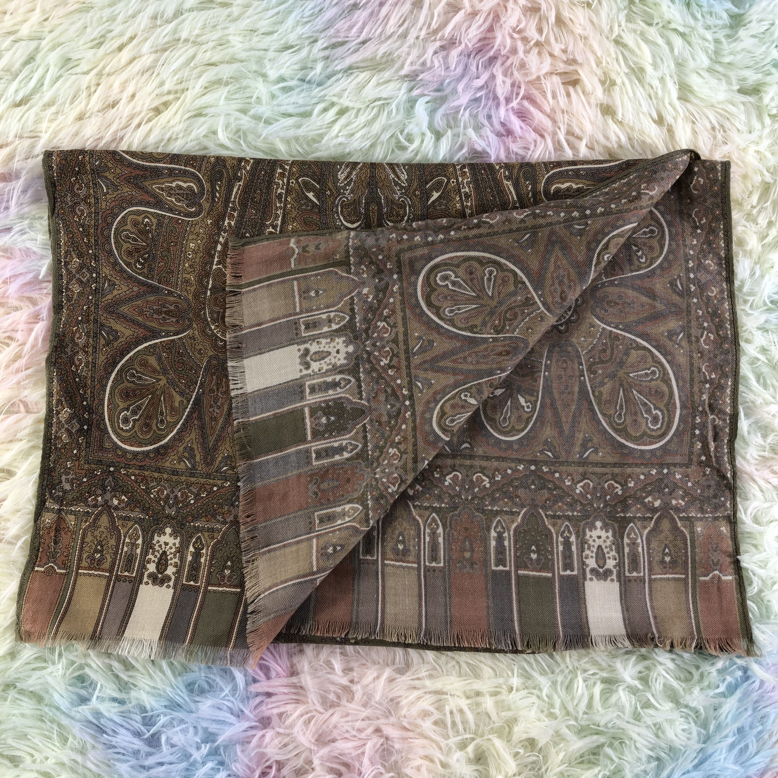 Vintage Scarf / Muffler / Neckwear - KM96 Size ONE SIZE - 4 Thumbnail