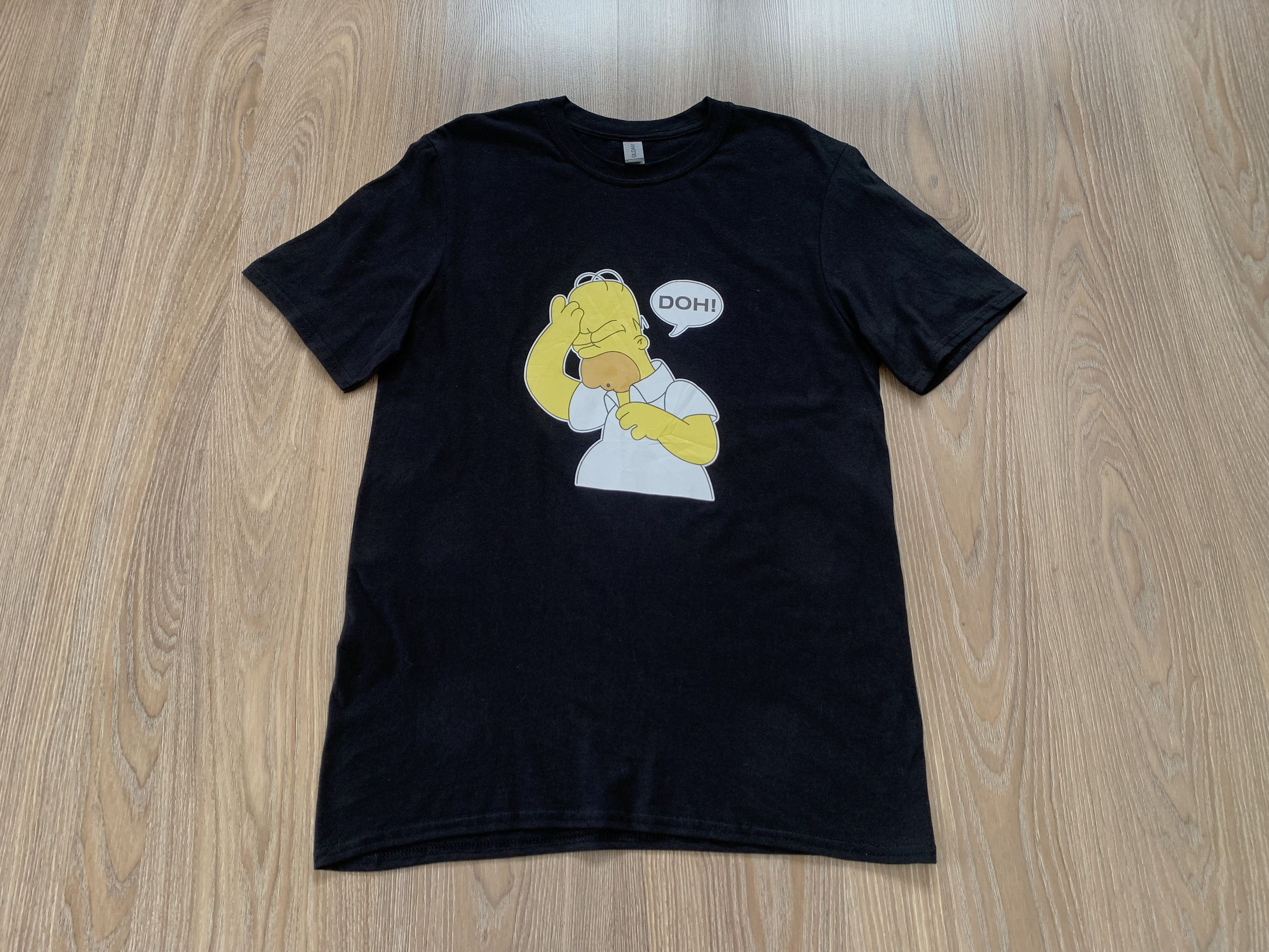 Gildan Gildan Homer Simpson "DOH" Printed Cotton T-Shirt Size US M / EU 48-50 / 2 - 2 Thumbnail