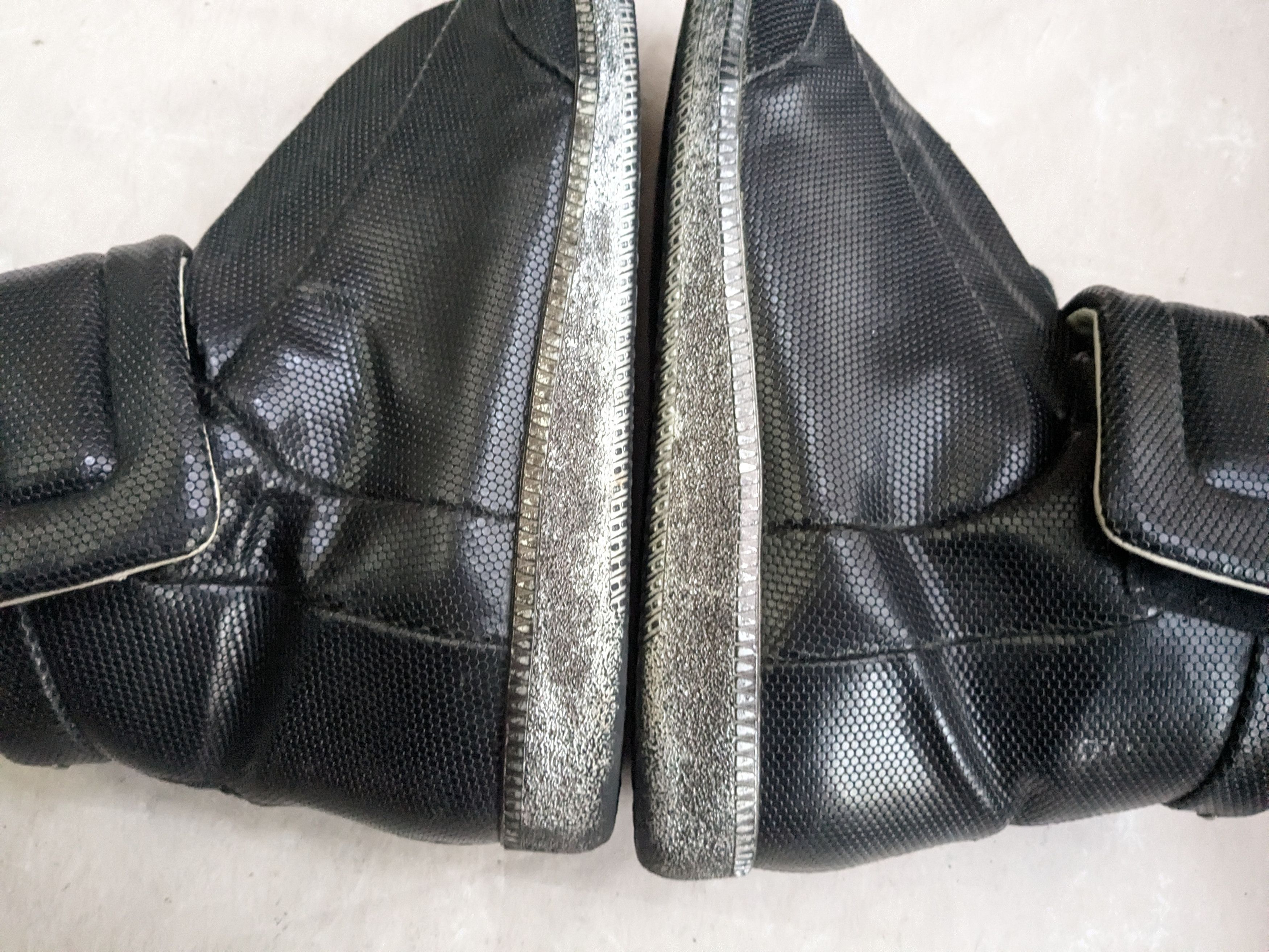 Maison Margiela Maison Margiela Future Black Metallic 12 45 High Tops Size US 12 / EU 45 - 12 Thumbnail