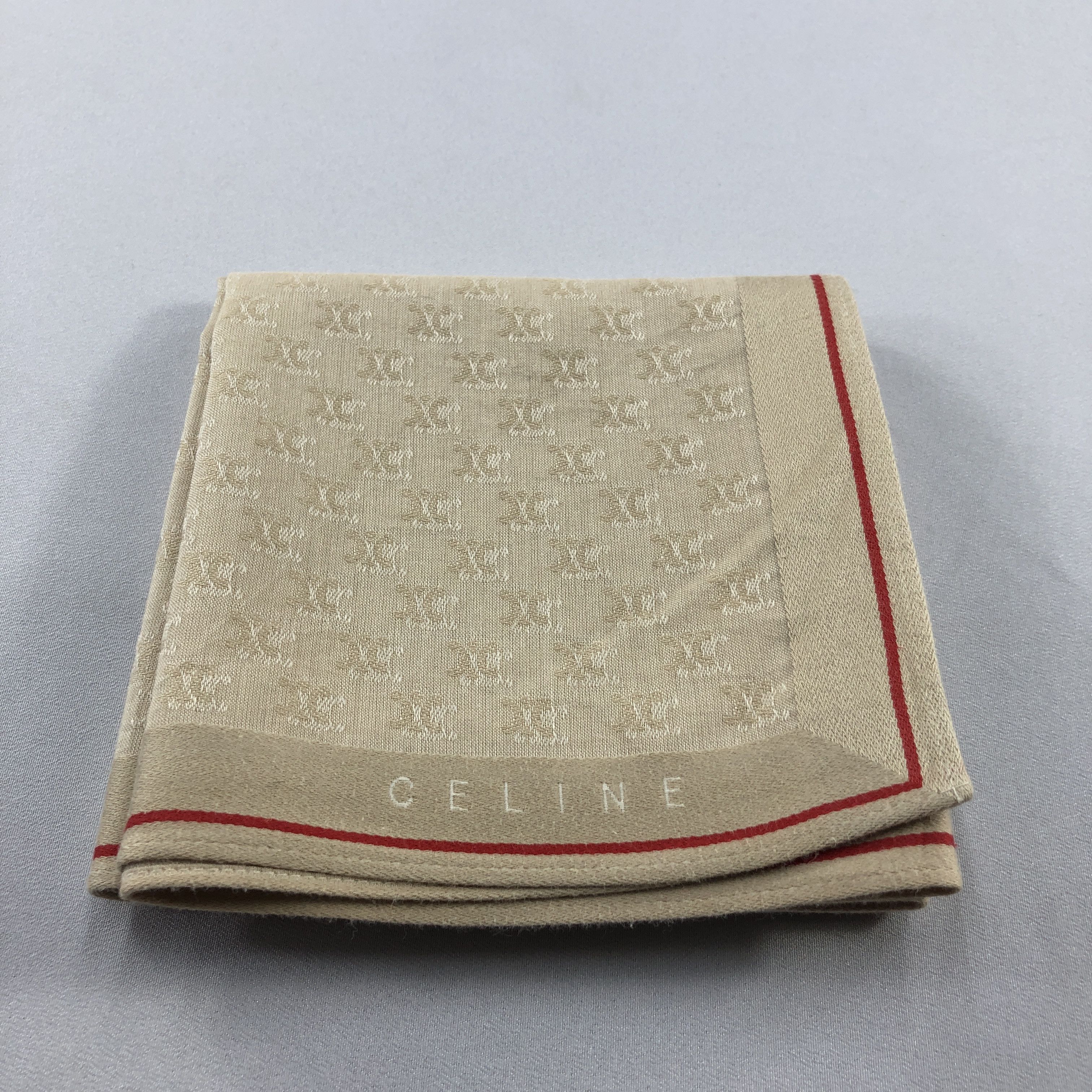 Celine Celine Handkerchief Neckerchief Bandana H2893 Size ONE SIZE - 6 Thumbnail