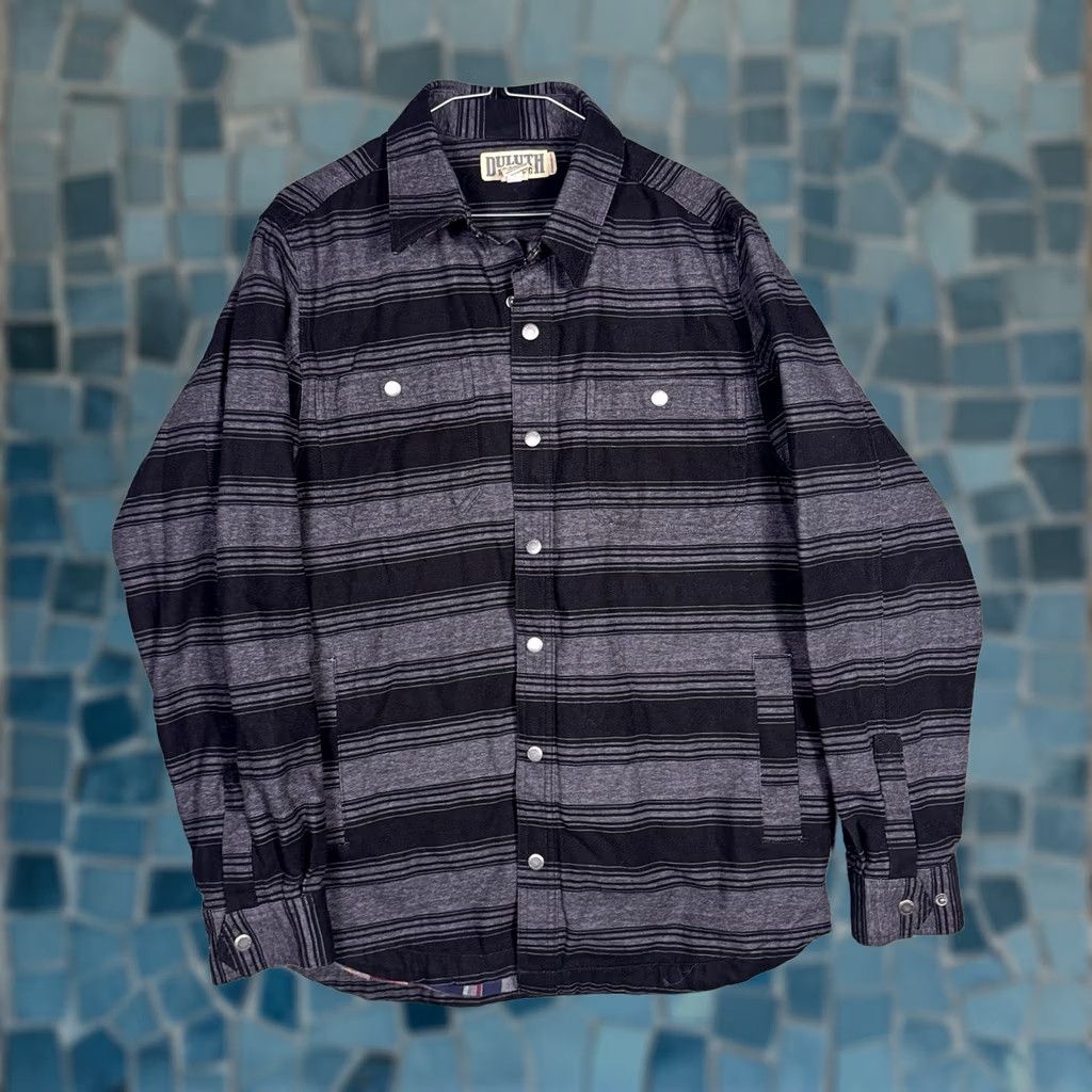 Duluth Trading Company Duluth Trading Fire Hose Jacket Mens M Plaid Utility Canvas Size US M / EU 48-50 / 2 - 1 Thumbnail