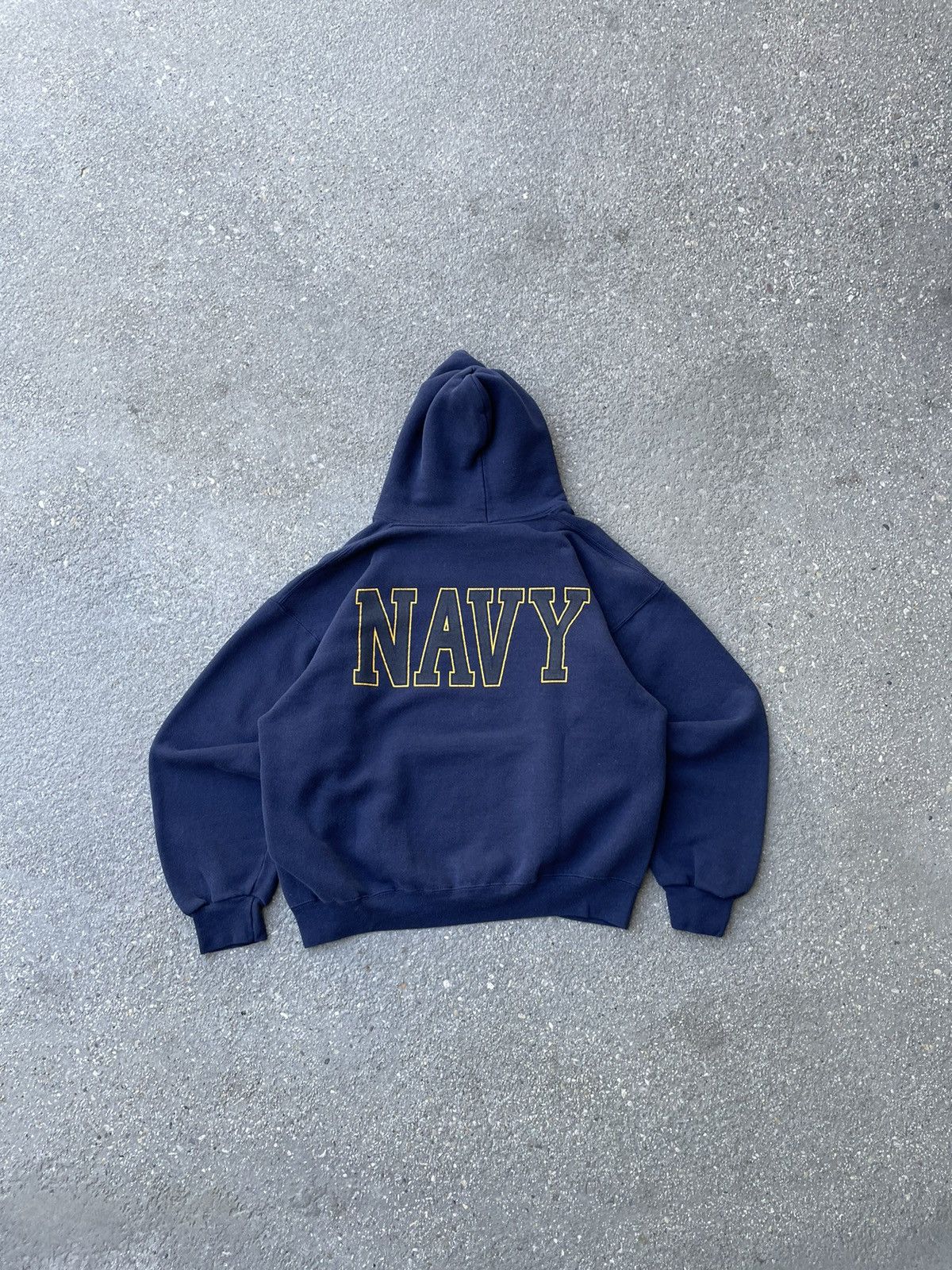 Soffe Vintage Soffe US Navy Hoodie Size US L / EU 52-54 / 3 - 6 Thumbnail