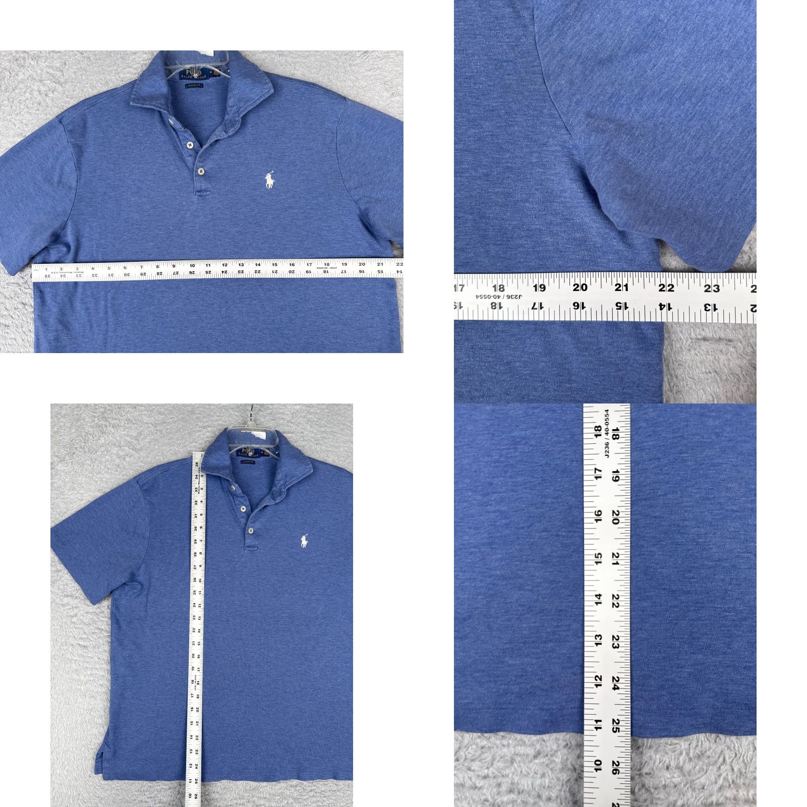 Polo Ralph Lauren Polo Ralph Lauren Polo Shirt Men Medium Blue Classic Fit 100% Cotton Golf Size US M / EU 48-50 / 2 - 8 Thumbnail