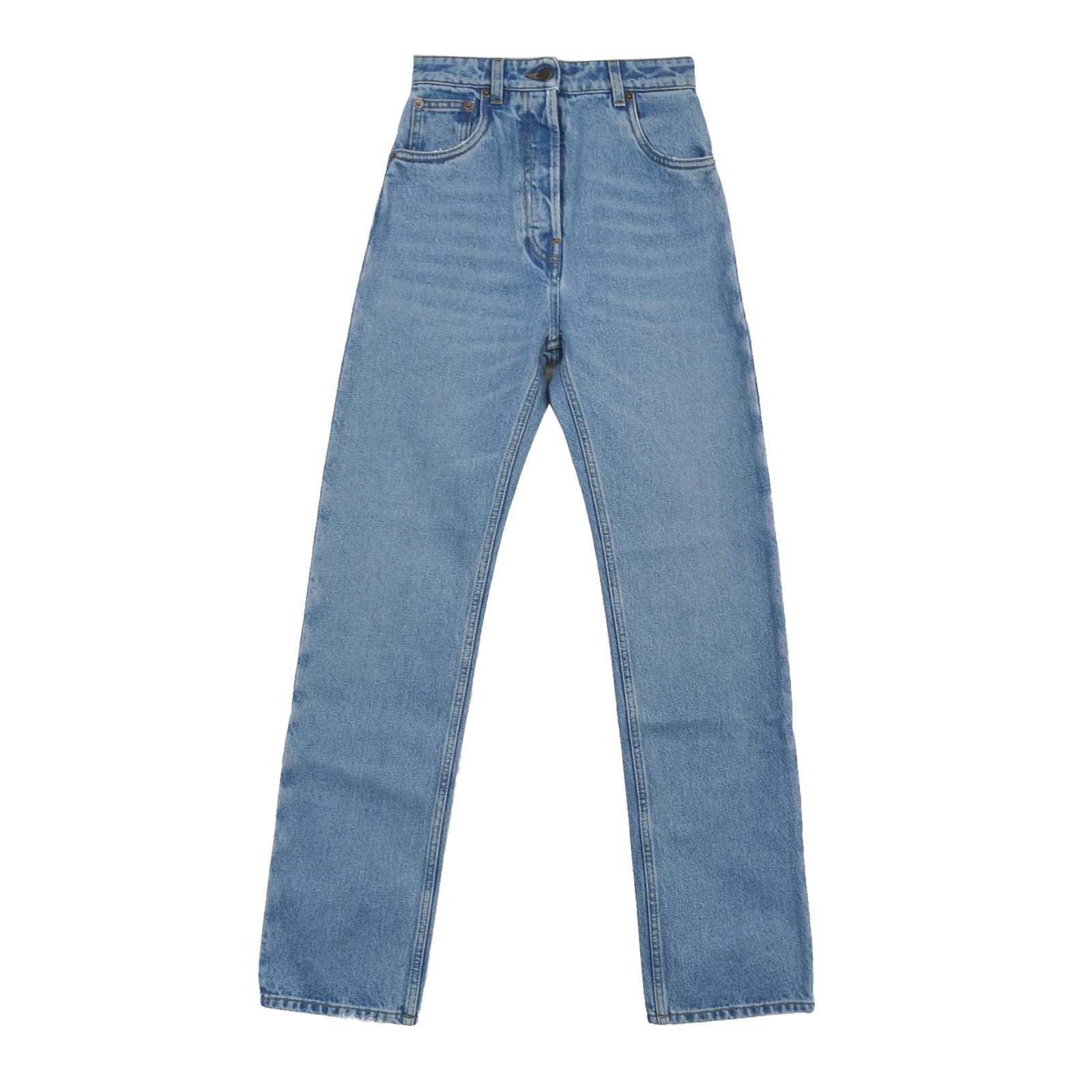 Prada Prada Logo Patch Jeans Size 24 Size 24" / US 00 / IT 34 - 1 Thumbnail