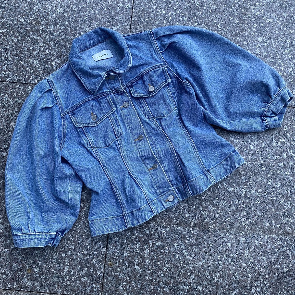 Vintage Magnolia 36 denim oversized jacket Size M / US 6-8 / IT 42-44 - 1 Thumbnail