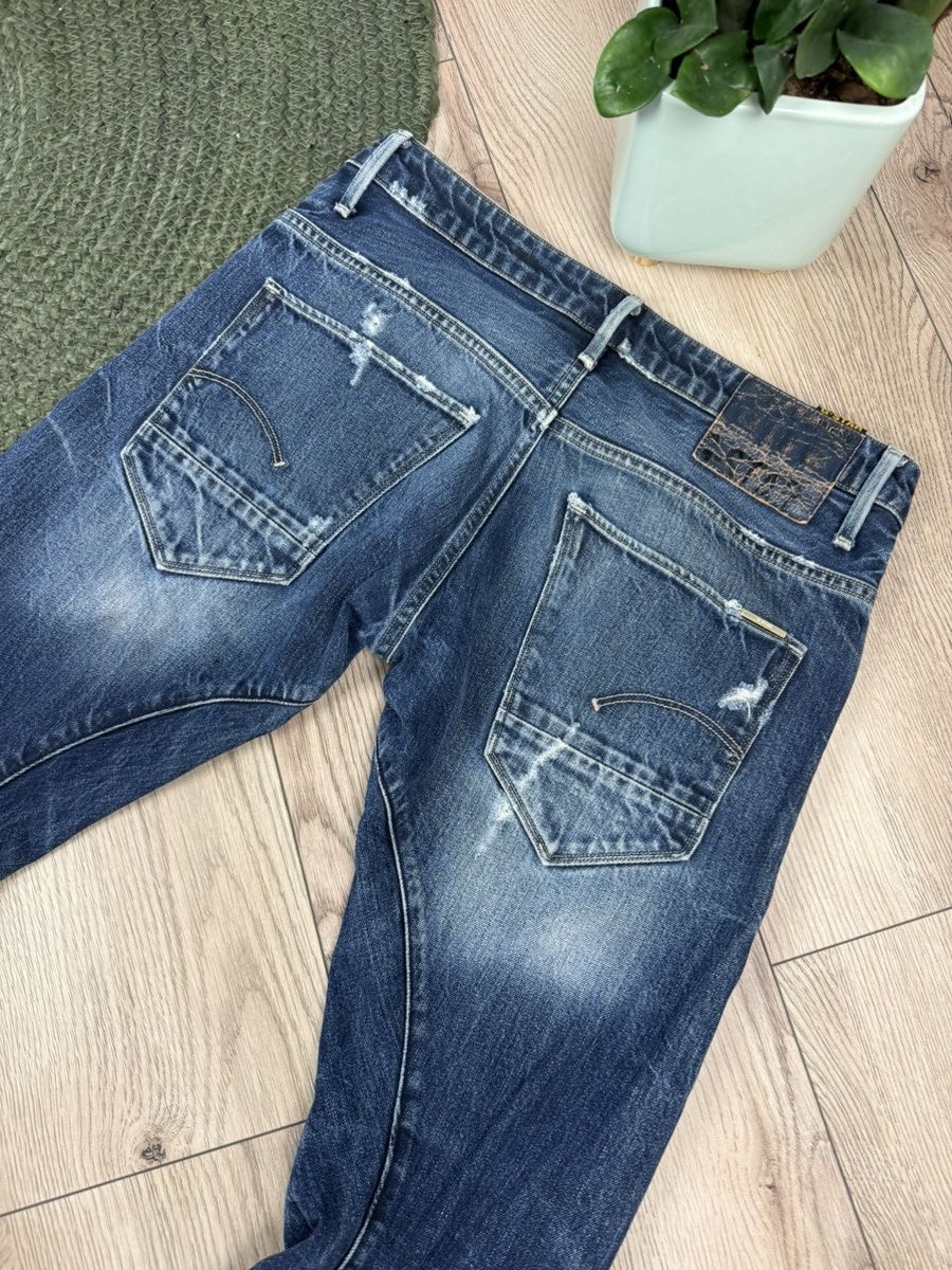G-Star × Vintage 32/32 Vintage Distressed G-Star Arc Raw 96 Jeans Denim Pants Size US 32 / EU 48 - 12 Thumbnail