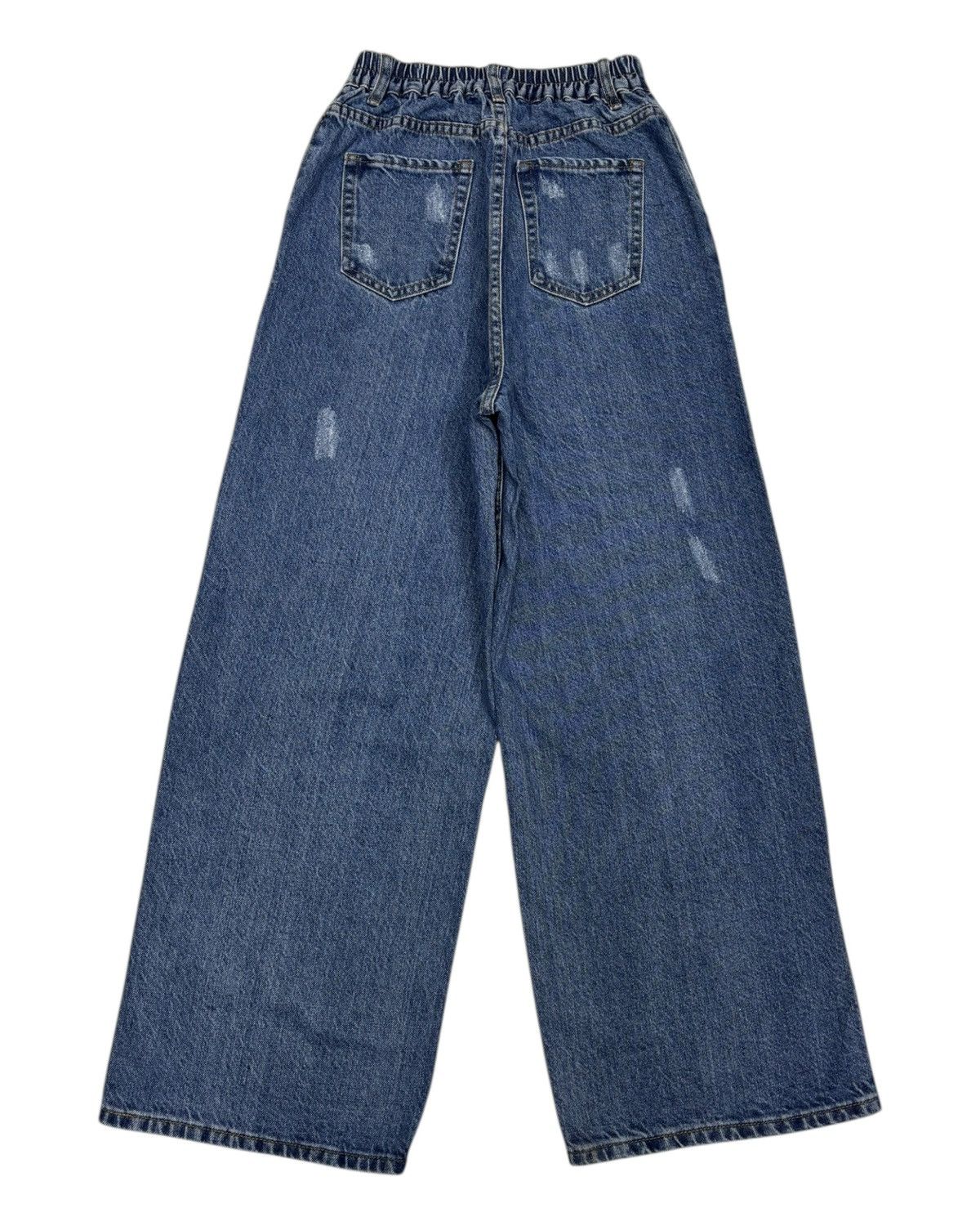 Hysteric Glamour × Japanese Brand 🔥Baggy Jeans Wide Leg Emsexcite Distressed Baggy Jeans Size US 28 / EU 44 - 8 Thumbnail