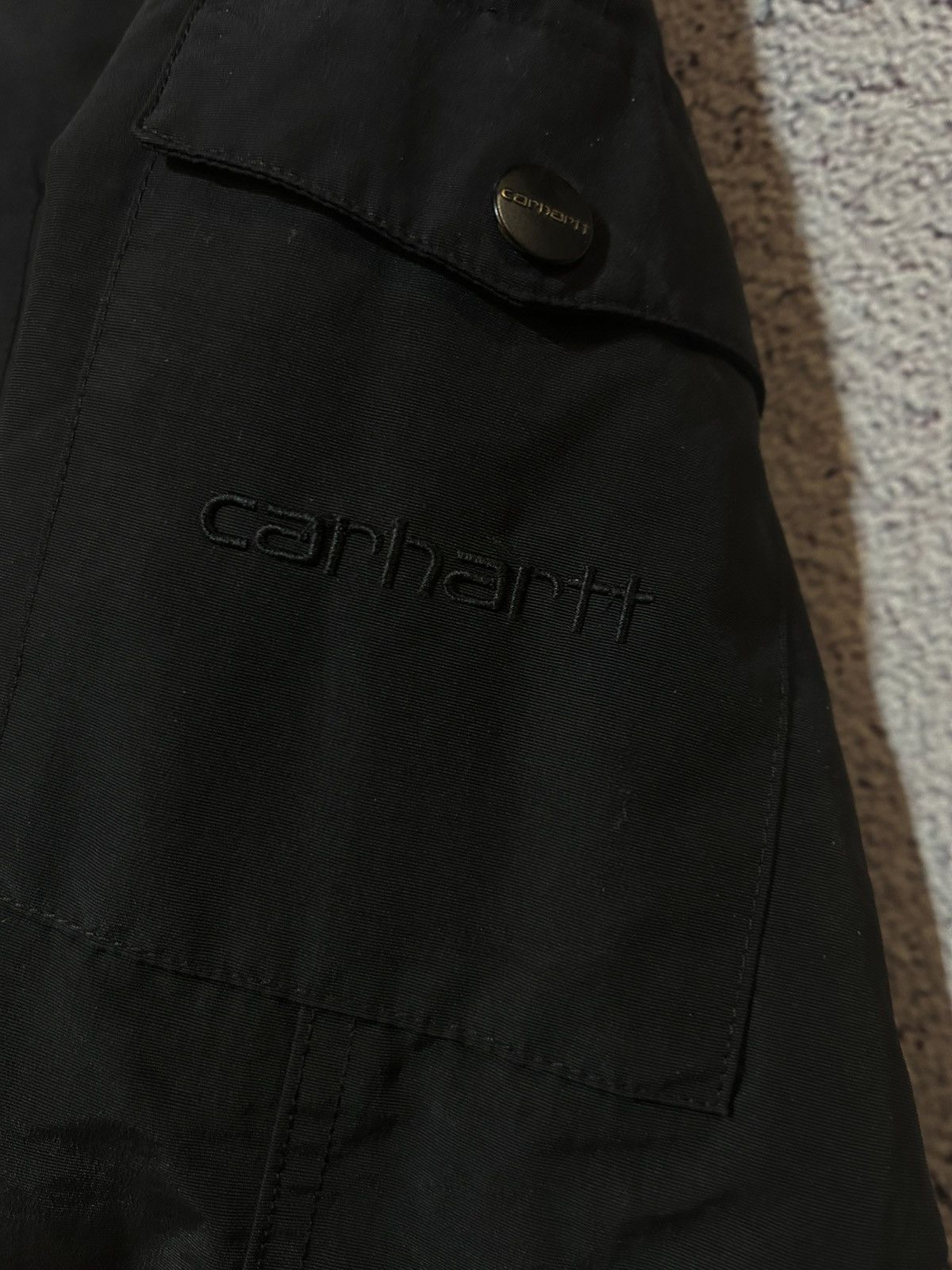 Carhartt Carhartt WIP W’ Anchorage Parka Black – Fur Hood – Size S Size US S / EU 44-46 / 1 - 4 Thumbnail