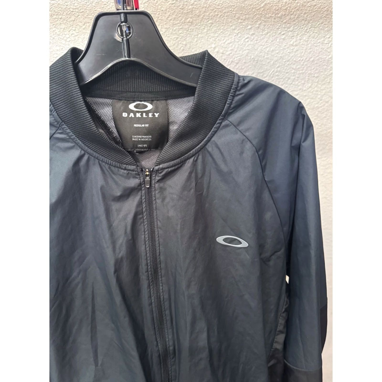 Oakley Oakley Windbreaker Jacket Large L Men Multicolor Short Sleeve Zip Full Zippered Jacket Size US L / EU 52-54 / 3 - 3 Thumbnail