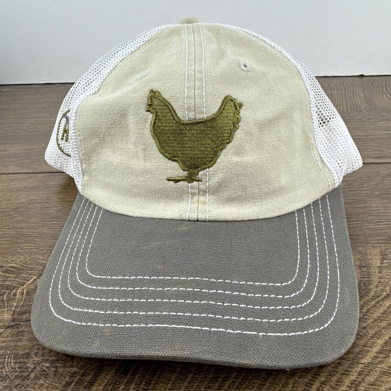 Other Chicken Hat Winner Winner Chicken Dinner Tan Brown Hat Adjus Size ONE SIZE - 4 Thumbnail