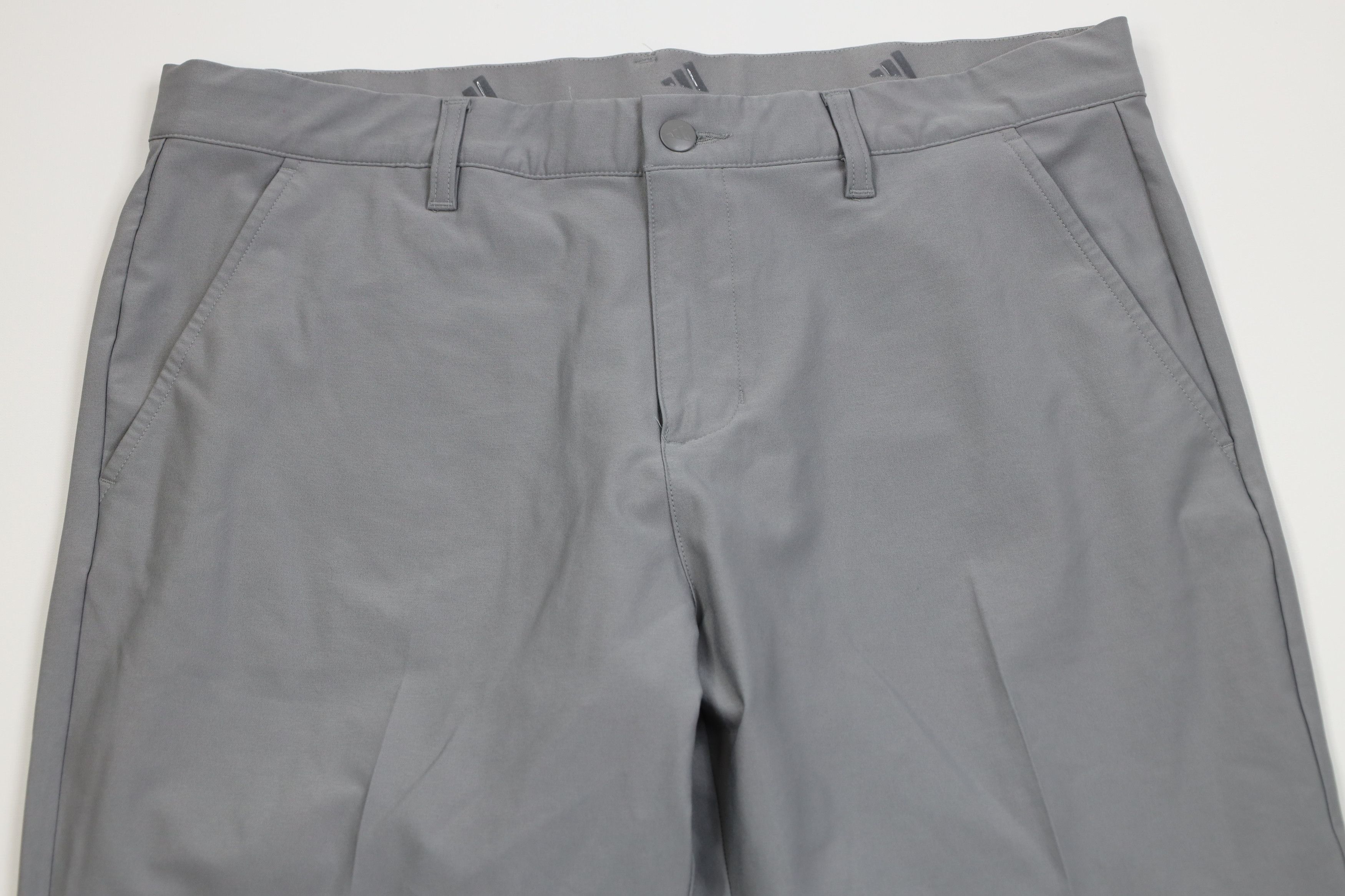 Adidas Adidas Golf Stretch Golfing Straight Leg Chino Pants Gray Size US 34 / EU 50 - 2 Thumbnail