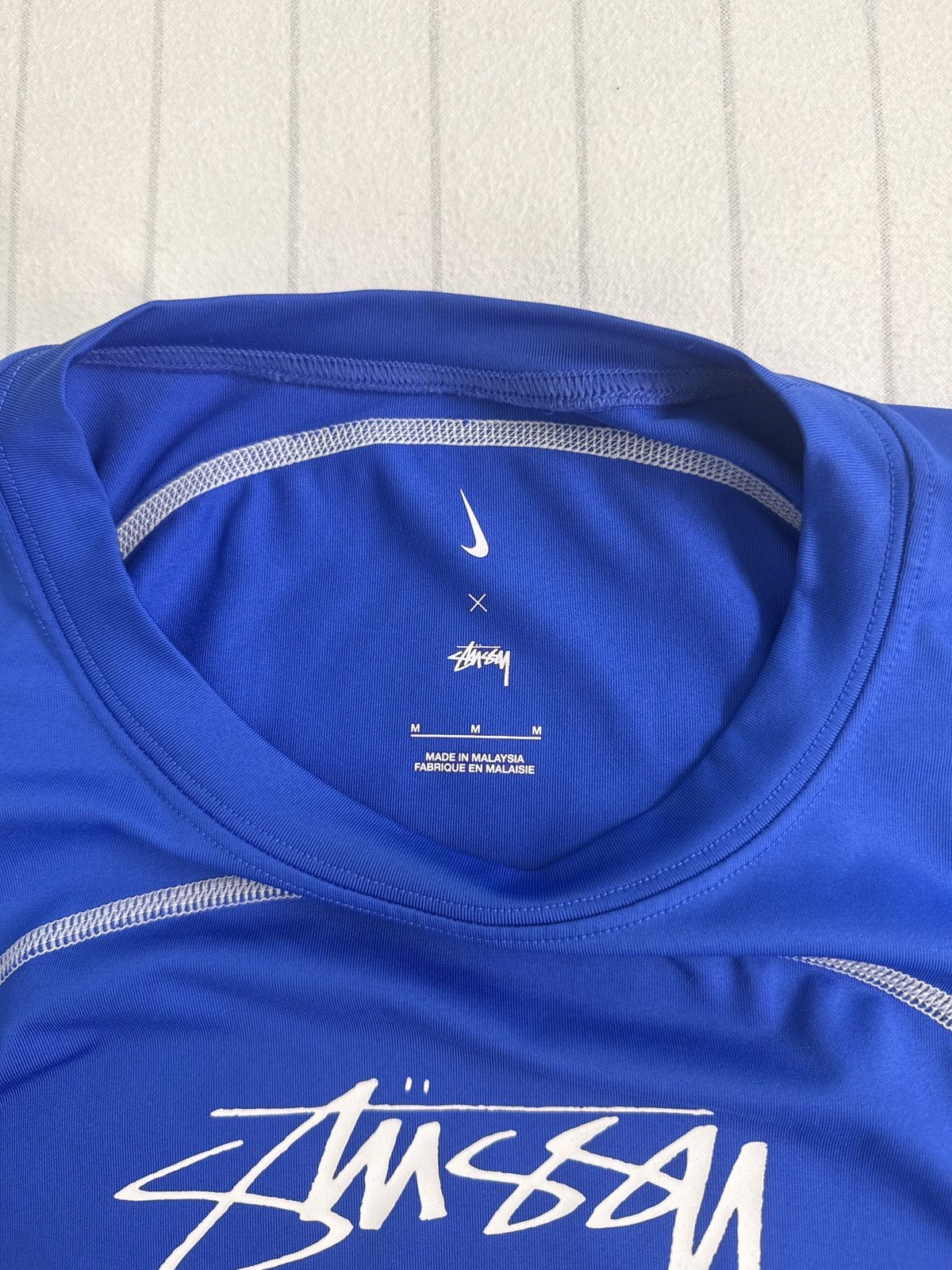 Nike × Stussy Stussy Nike UV Crew Hyper Royal Size Medium Size US M / EU 48-50 / 2 - 6 Thumbnail