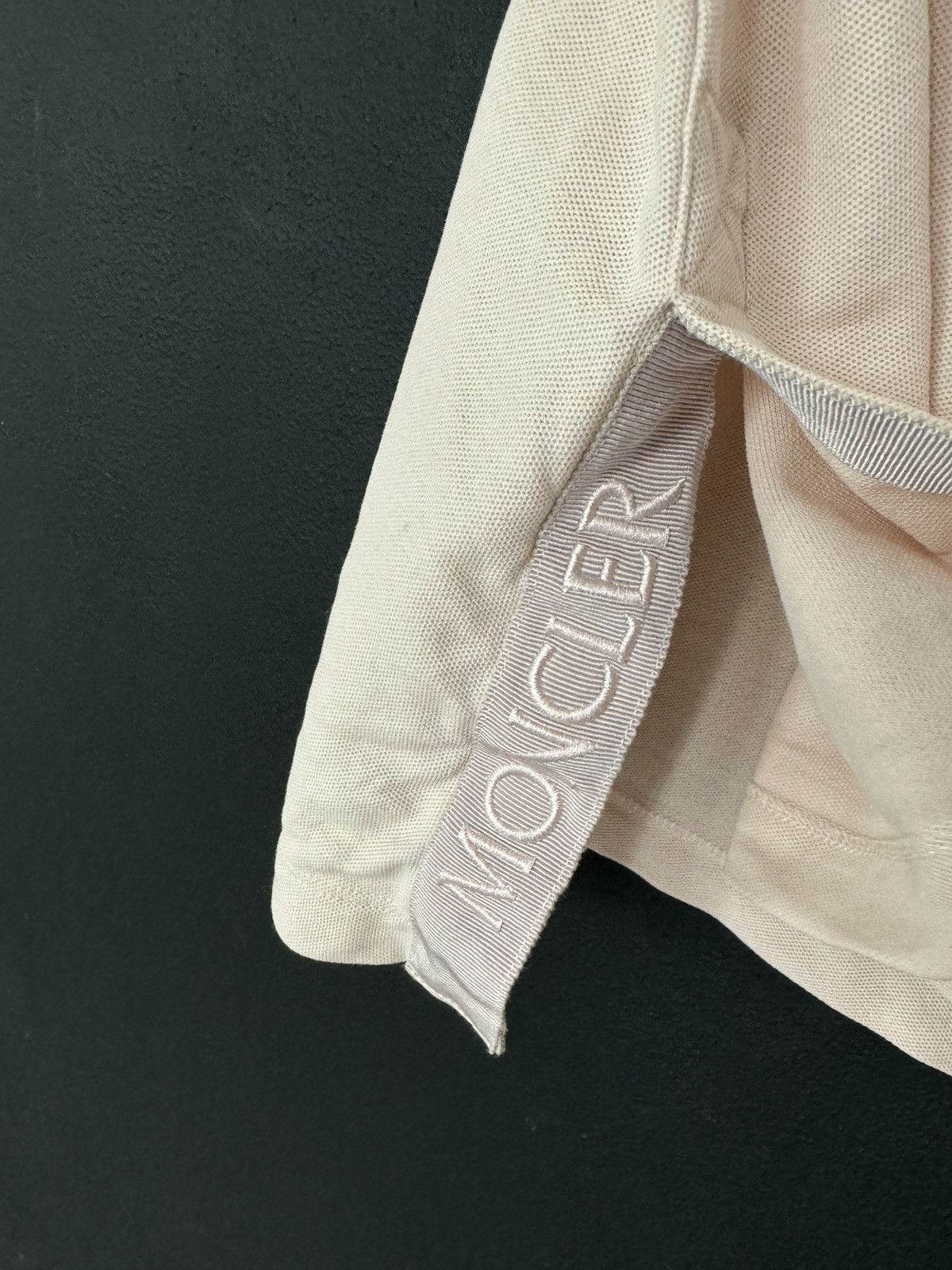 Moncler Moncler Maglia Polo Manica Corta T-Shirt Size L / US 10 / IT 46 - 5 Thumbnail