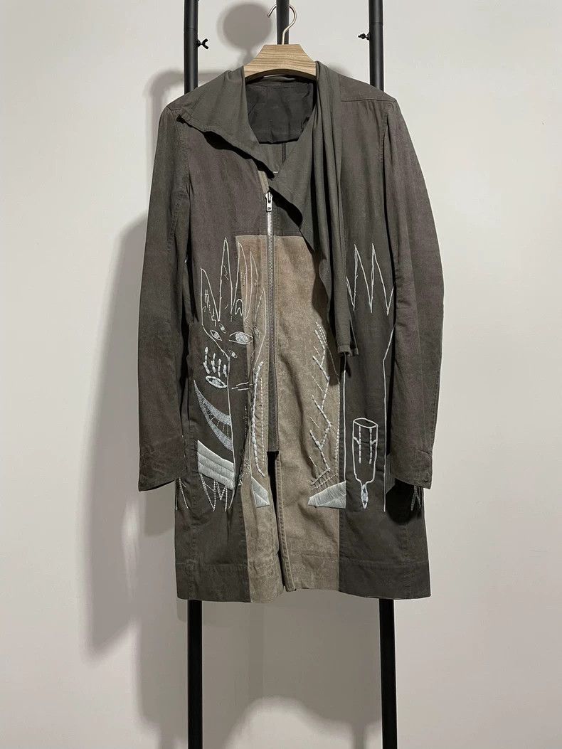 Rick Owens Rick Owens Ghostface embroidered ma1 bomber jacket 2502-Ne Size US M / EU 48-50 / 2 - 2 Thumbnail