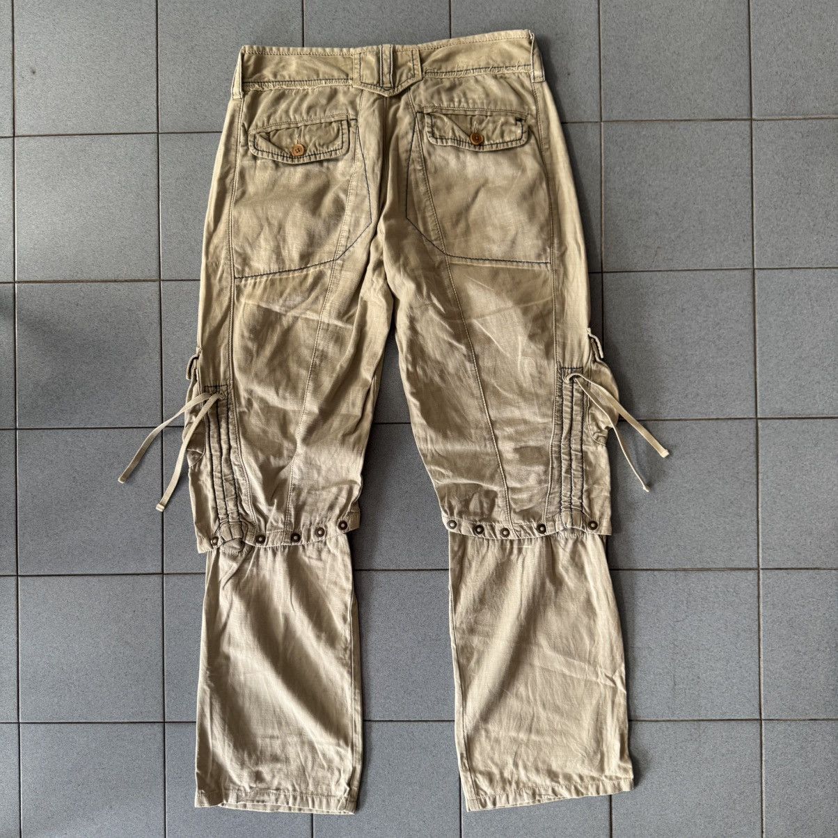 Marithe + Francois Girbaud 2000s marithe francois girbaud deformed cargo bondage pants Size US 30 / EU 46 - 5 Thumbnail
