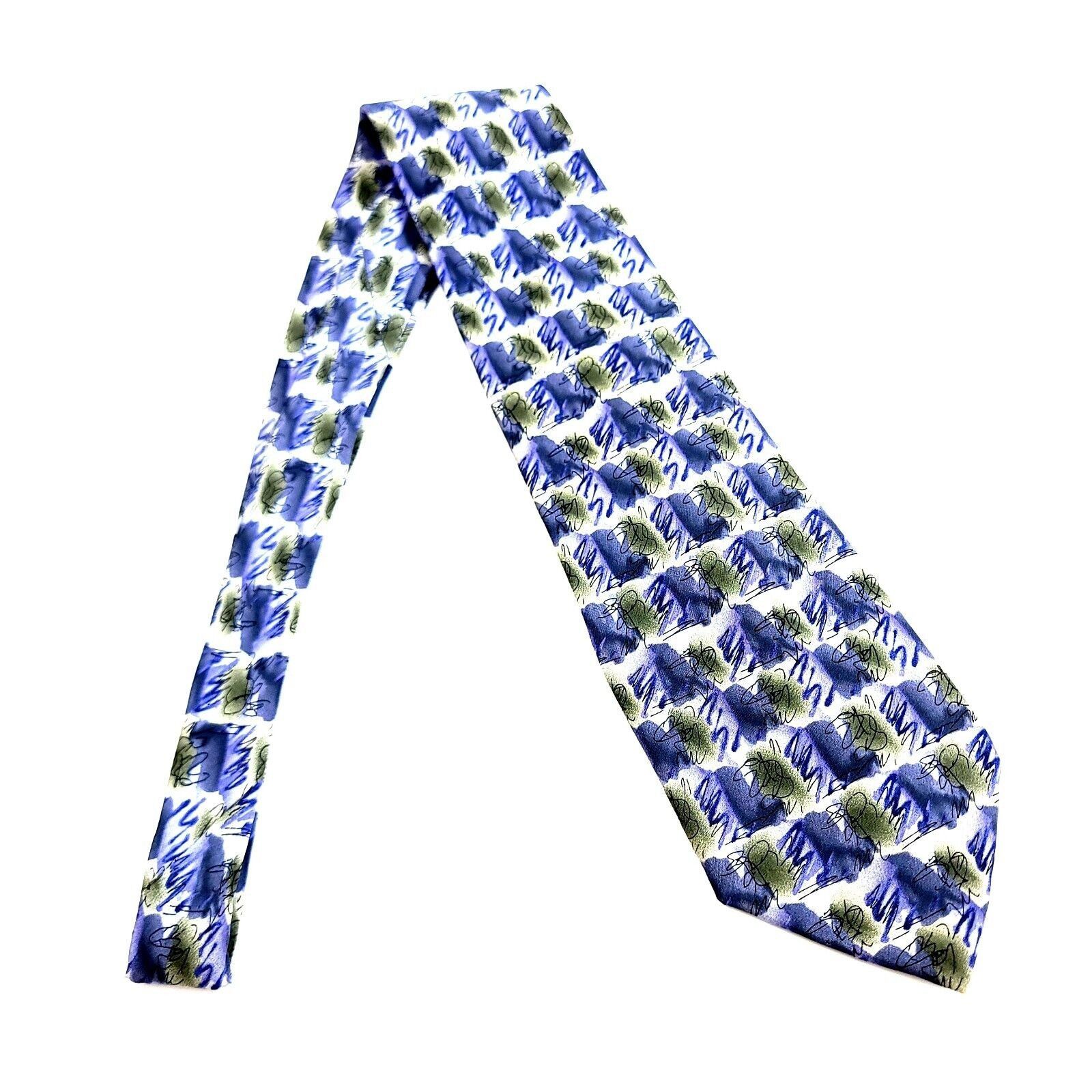 Croft & Barrow Croft & Barrow Blue Green Abstract Geometric Short Print Sil Size ONE SIZE - 6 Thumbnail