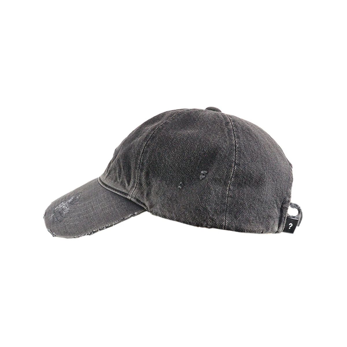 Vuja De Vuja De x Why are you here? Kai PL Denim Destroyed Hat Size ONE SIZE - 2 Thumbnail