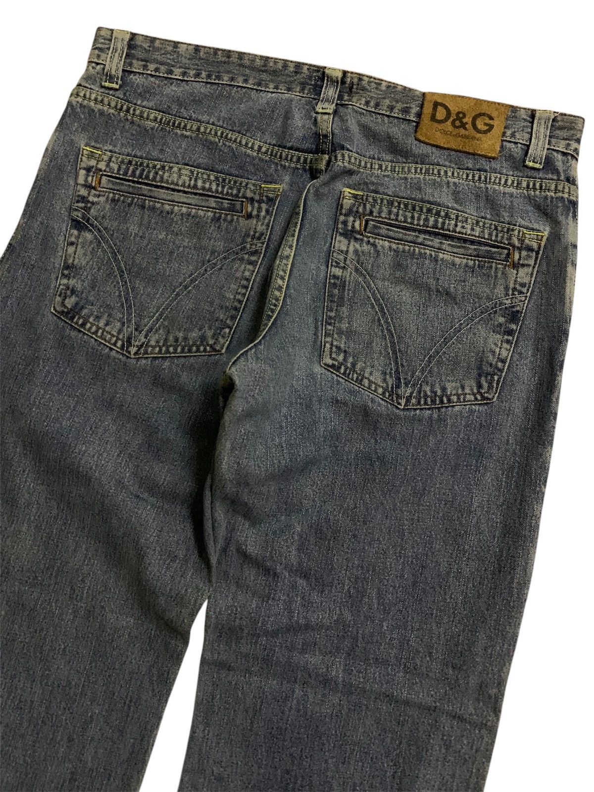 Dolce & Gabbana 💥D&G Dolce&Gabbana Donut Button Denim Size US 33 - 3 Thumbnail