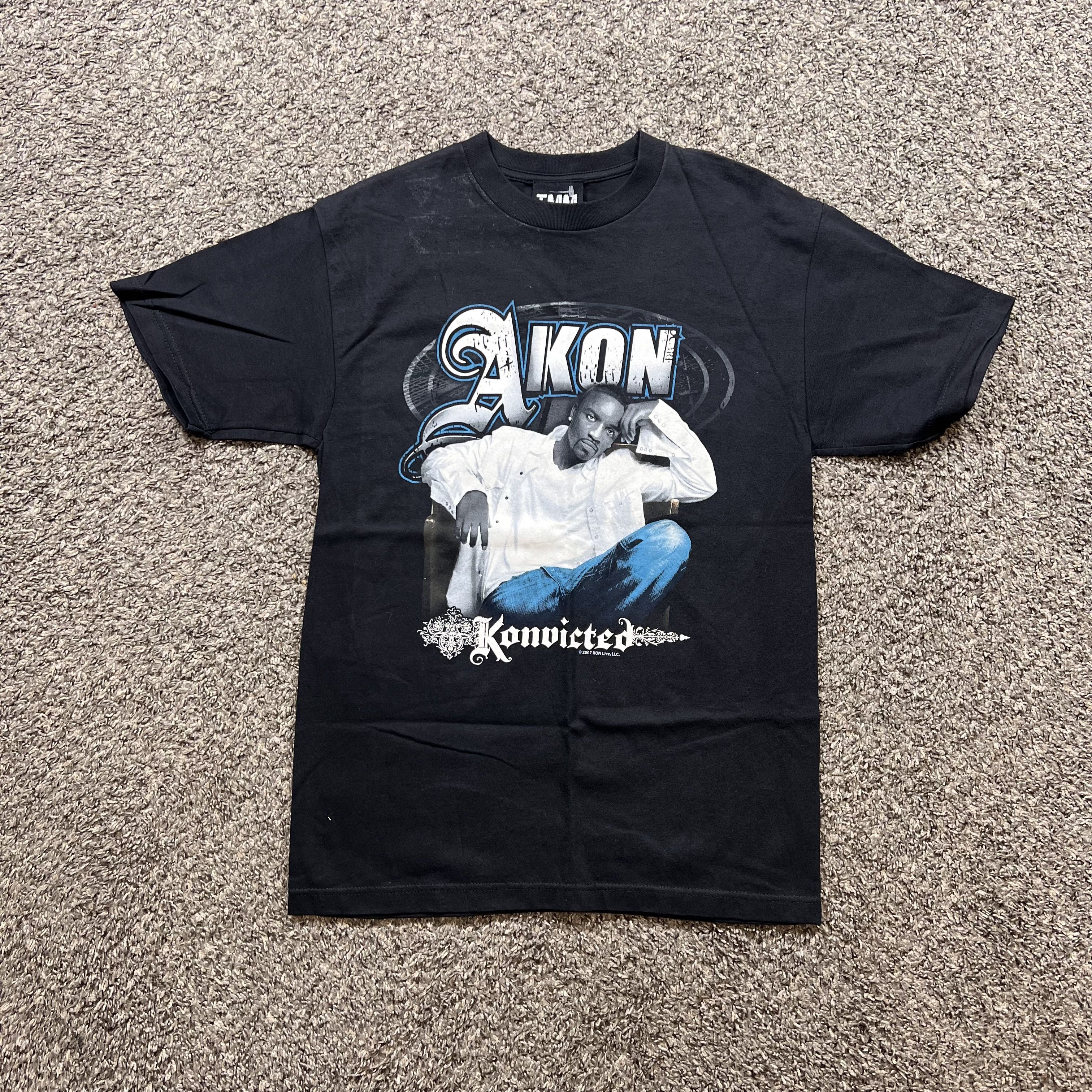 2007 Akon “Konvicted” Rap T Shirt