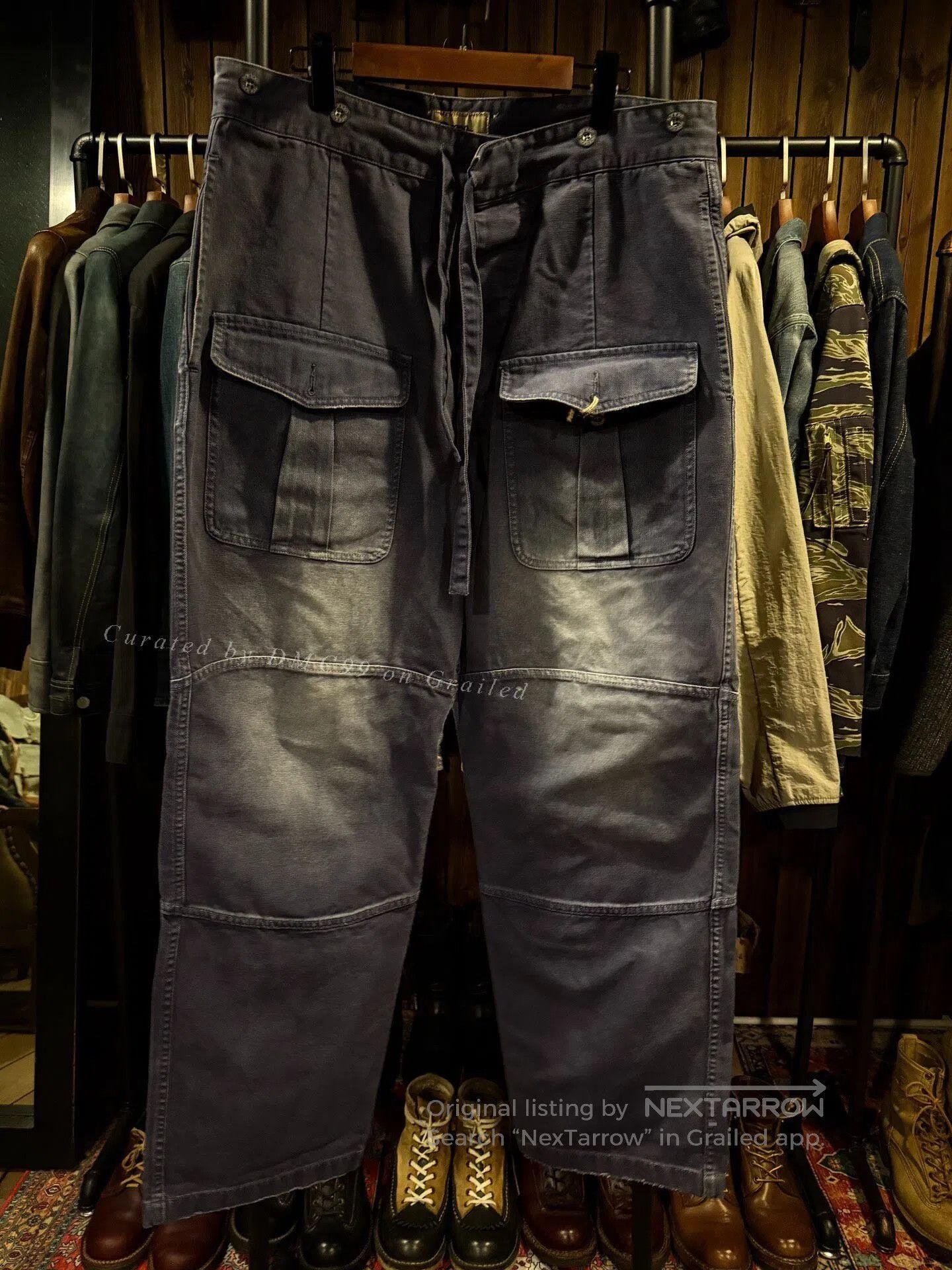 Nigel Cabourn Nigel Cabourn Gray Cargo Pants. Size US 36 / EU 52 - 1 Thumbnail