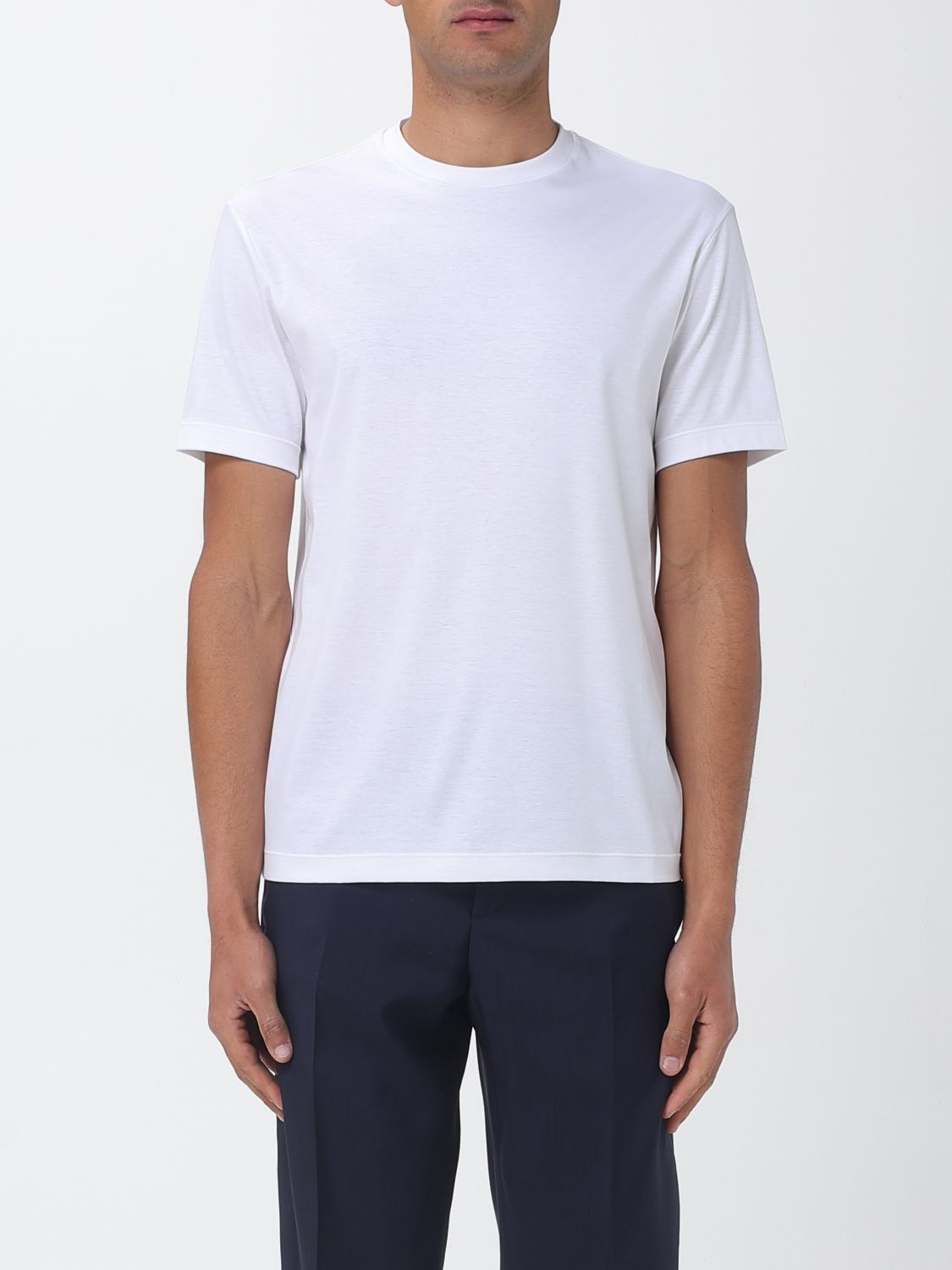 Giorgio Armani Giorgio Armani T-Shirt Men White Size US XL / EU 56 / 4 - 1 Thumbnail