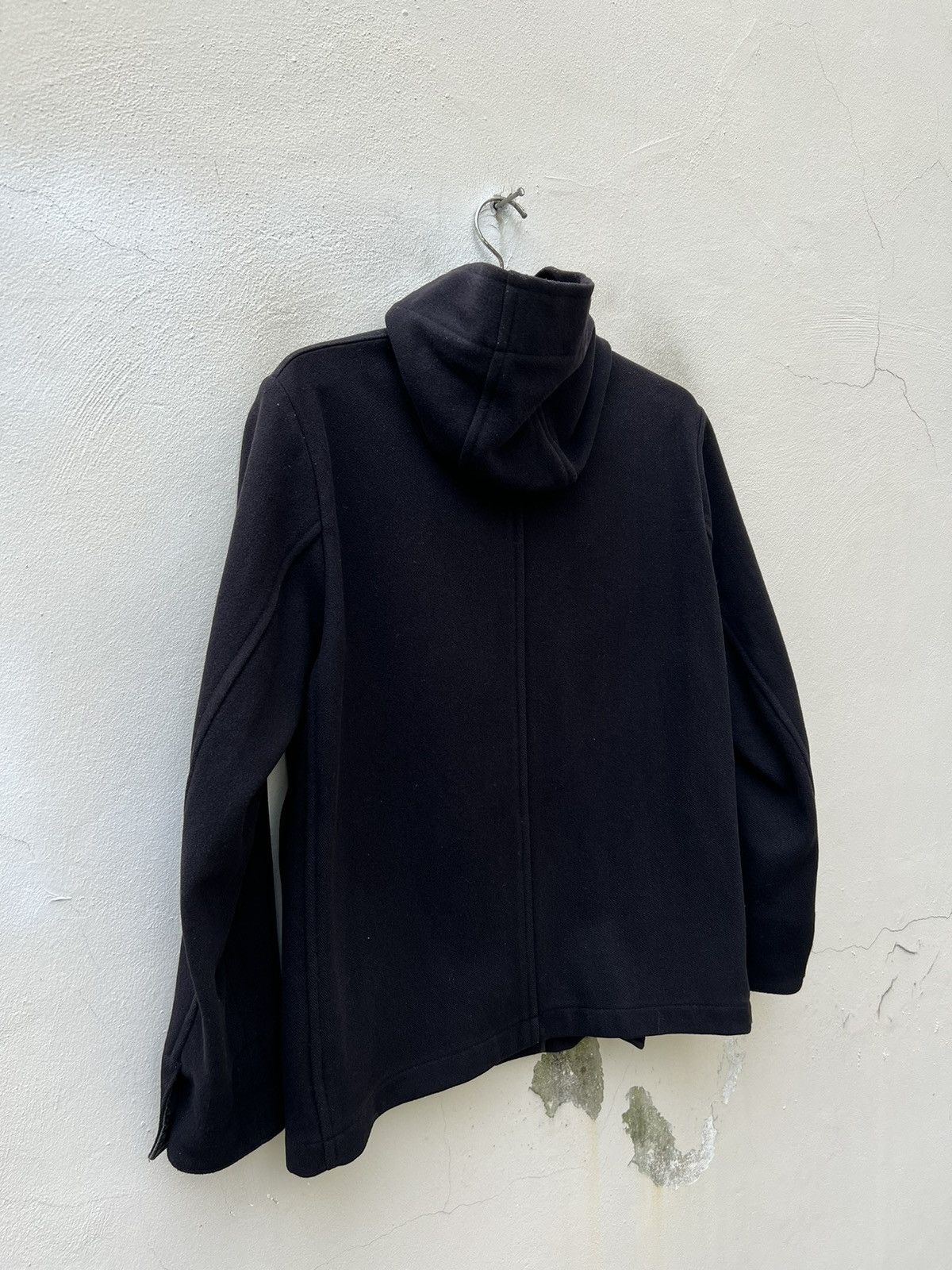 Margaret Howell Vintage Margaret Howell Black Wool Hoodie Jacket Size US L / EU 52-54 / 3 - 16 Thumbnail