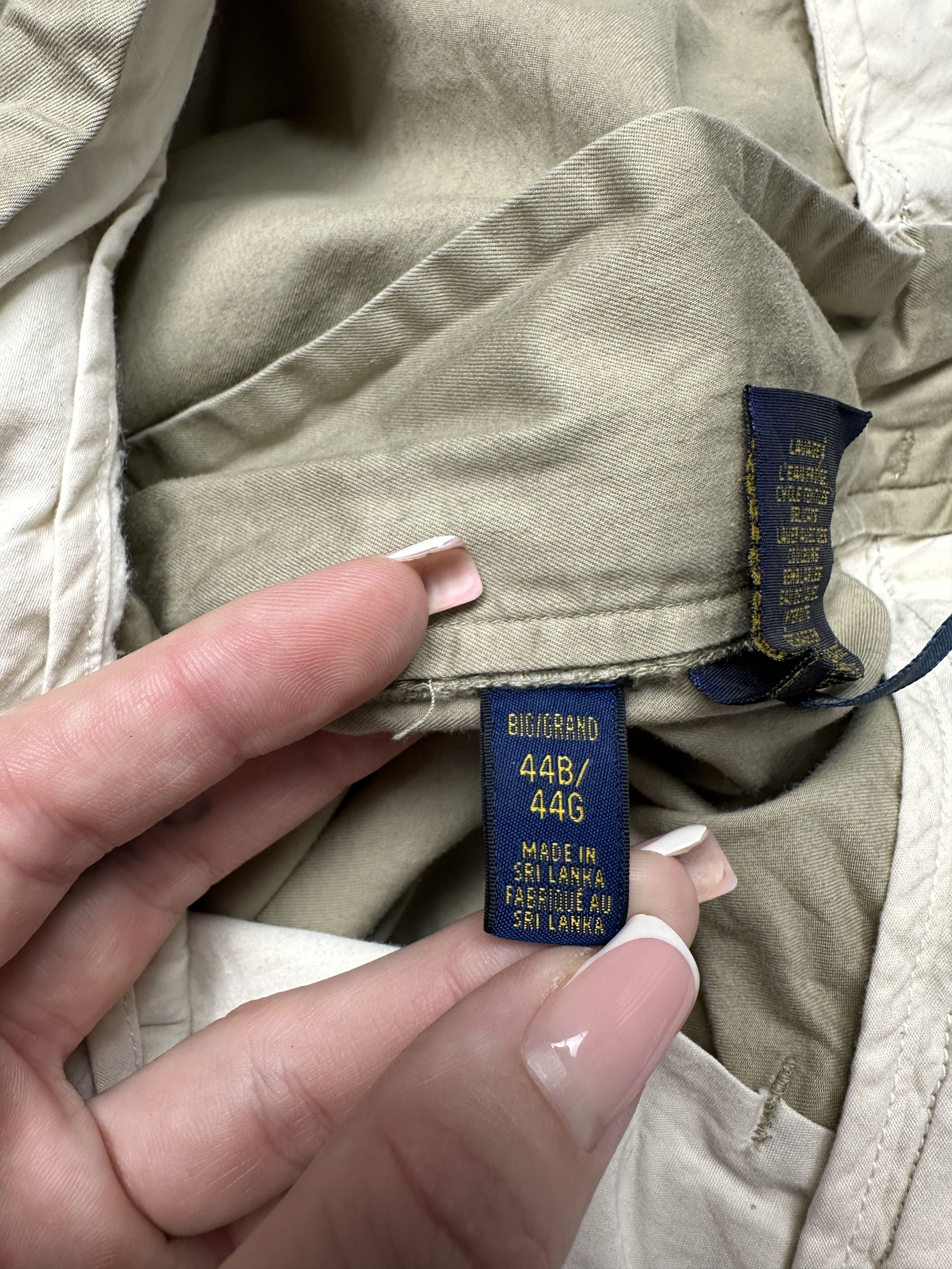 Polo Ralph Lauren BIG BOY Polo Ralph Lauren Vintage Mens Cotton Shorts Size US 44 / EU 60 - 7 Thumbnail