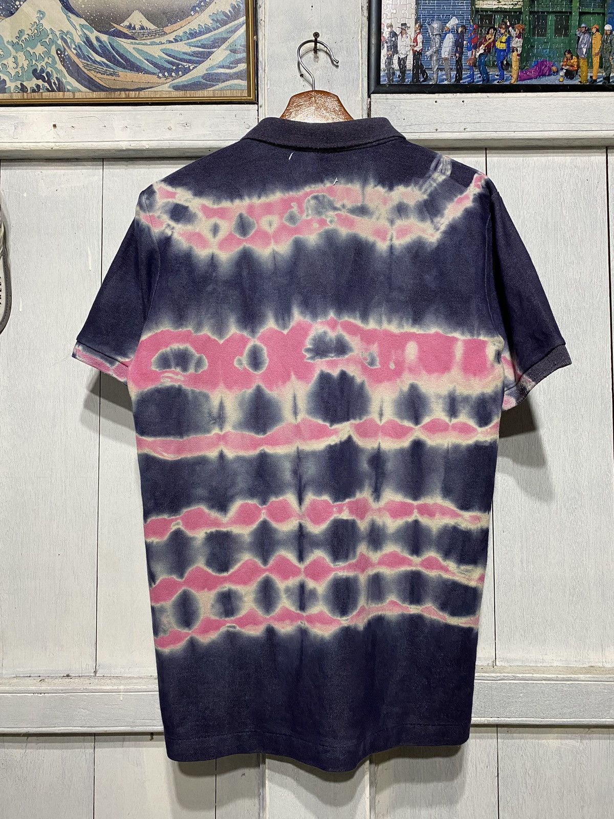 Designer × Japanese Brand × Sonic Lab Sonic Lab Tie Dye Polo Tee Size US M / EU 48-50 / 2 - 2 Thumbnail