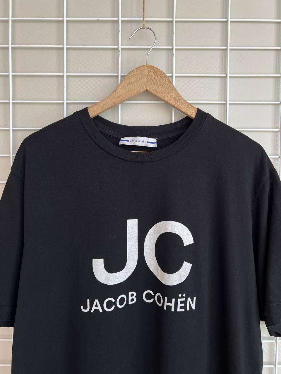 Jacob Cohen Jacob Cohen Big Logo Black T-Shirt Mens Size L Short Sleeve Size US L / EU 52-54 / 3 - 2 Thumbnail