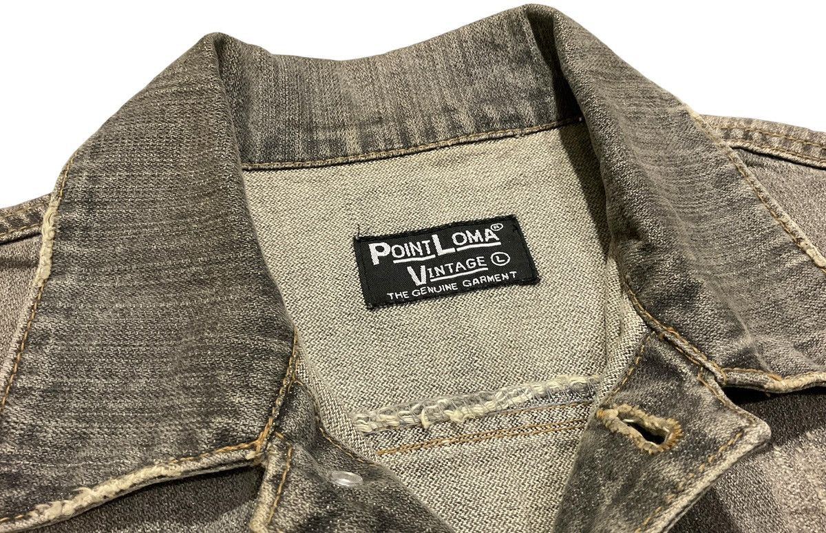 Hysteric Glamour × If Six Was Nine × Japanese Brand 🔥 Japanese Archived Point Loma Vintage Rusty Denim Jacket Size US L / EU 52-54 / 3 - 6 Thumbnail