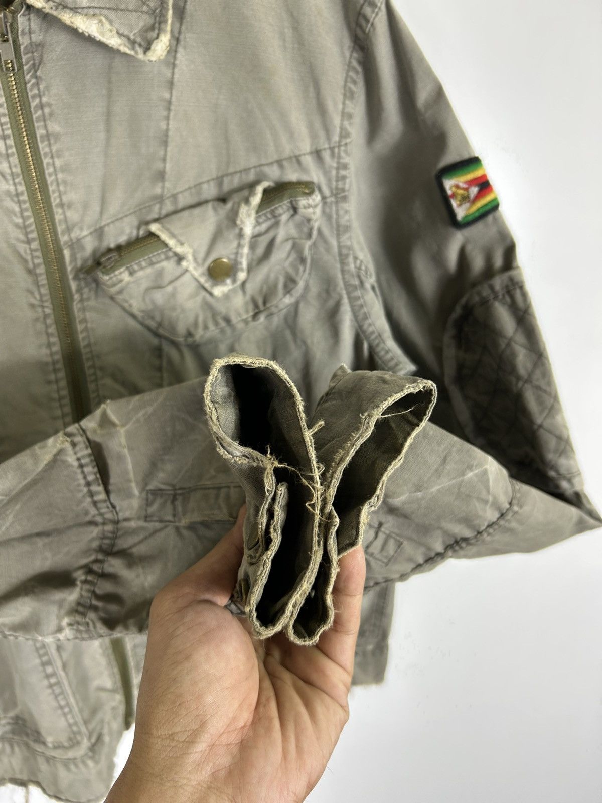 Prps ⚡️Vintage Y2K Prps Distressed Style Zipper Jacket Size US S / EU 44-46 / 1 - 9 Thumbnail