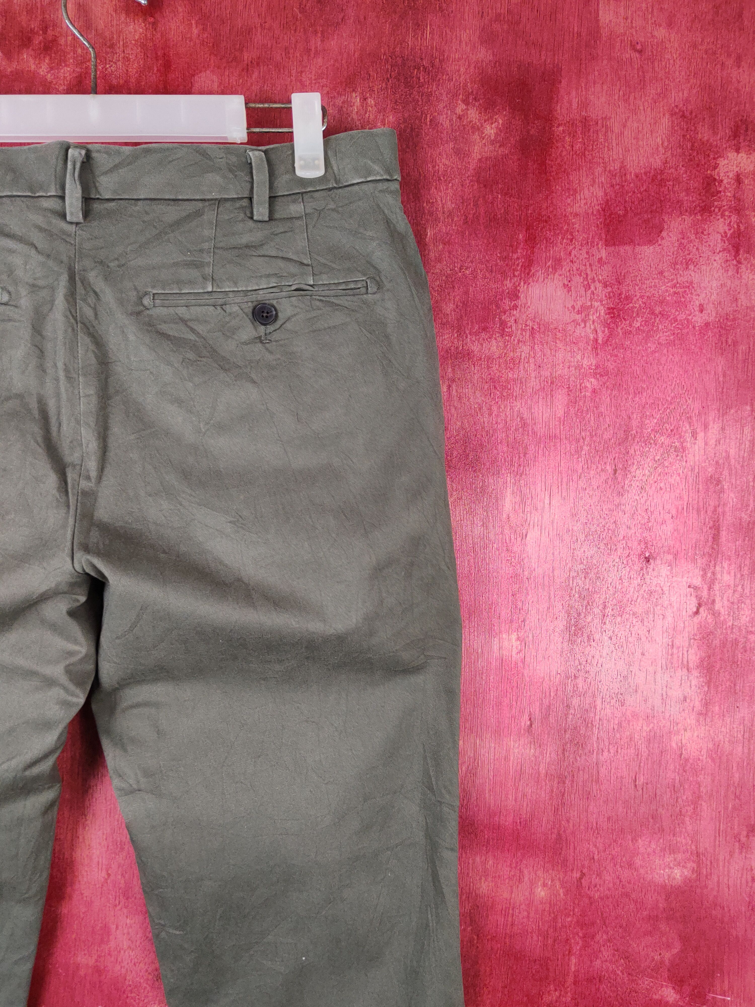Japanese Brand × Uniqlo Uniqlo Olive Multipocket Casual Pants #S1410 Size US 32 / EU 48 - 10 Thumbnail