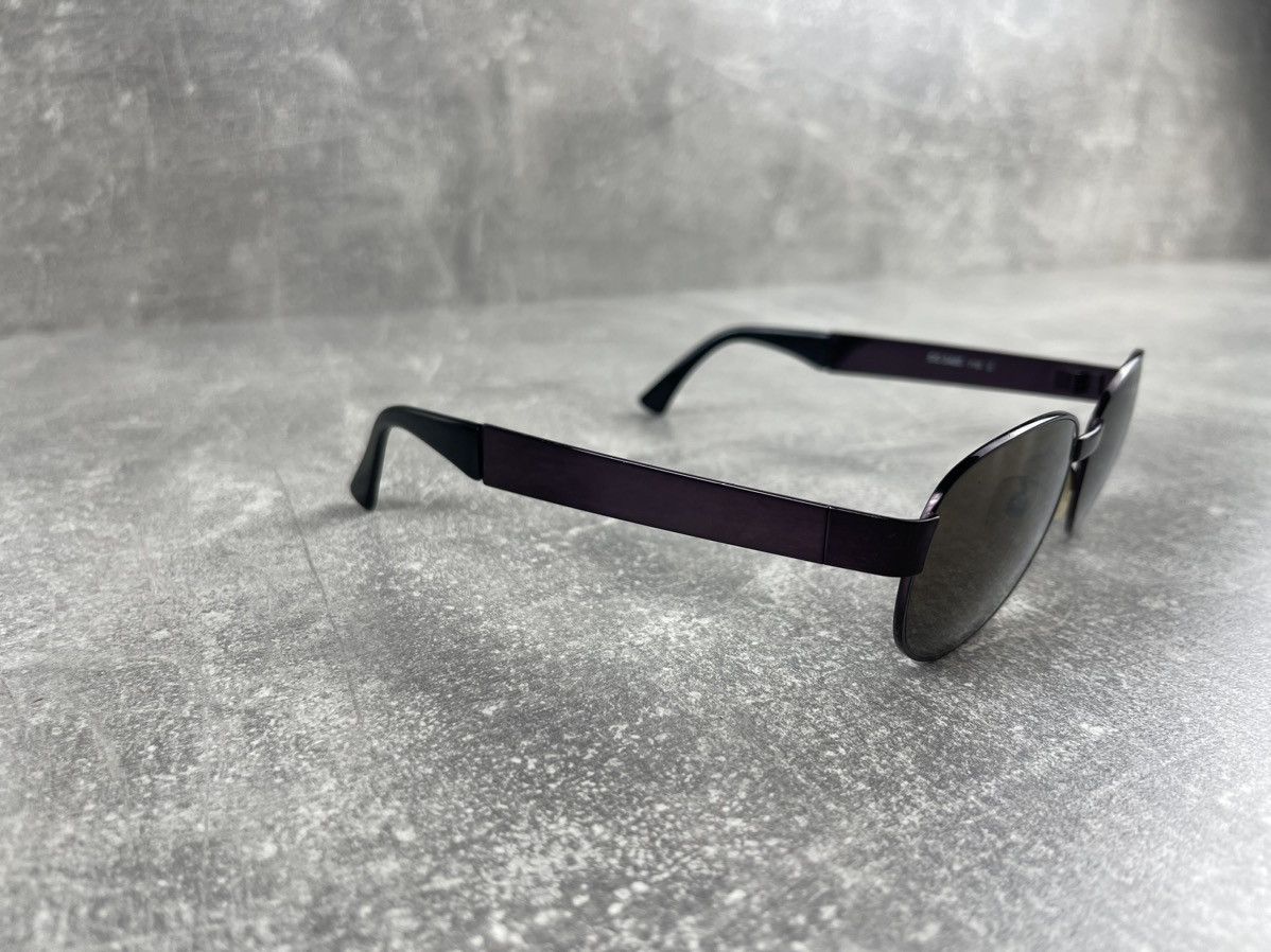 Dolce & Gabbana Dolce & Gabbana Old Money 00s Oval Purple Sunglasses Size ONE SIZE - 4 Thumbnail