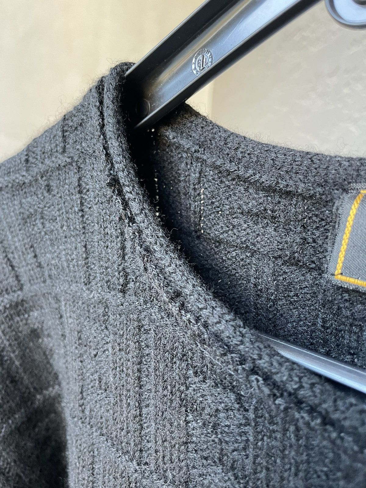 Fendi × Vintage VINTAGE FENDI MONOGRAM 100% WOOL SWEATER Size US L / EU 52-54 / 3 - 13 Thumbnail