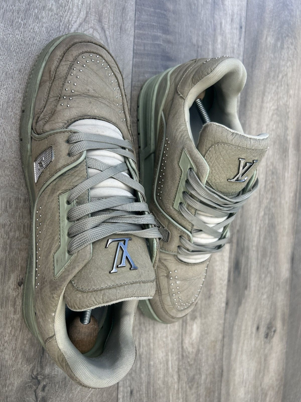 Louis Vuitton Louis Vuitton LV Trainer Sneakers. Size US 11.5 / EU 44-45 - 3 Thumbnail