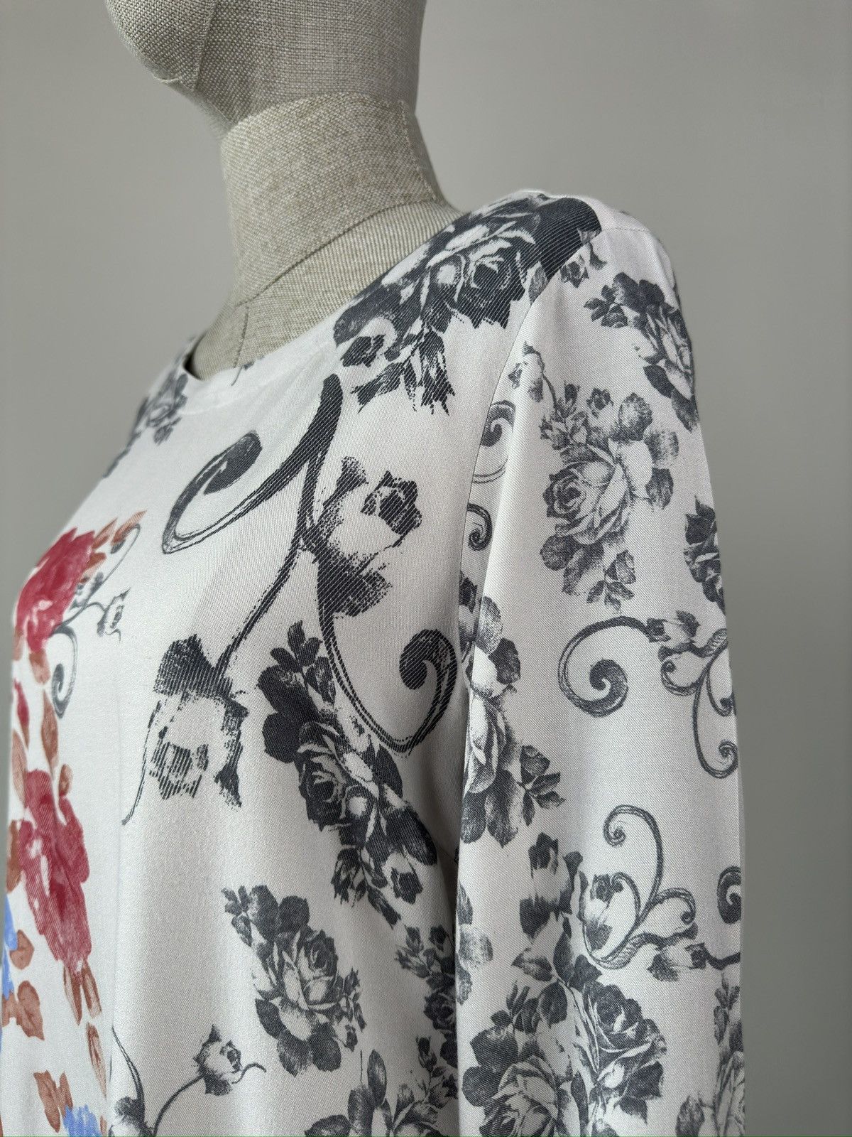 Other IVKO Floral Pattern Long Sleeve Tunic Blouse Size S / US 4 / IT 40 - 6 Thumbnail