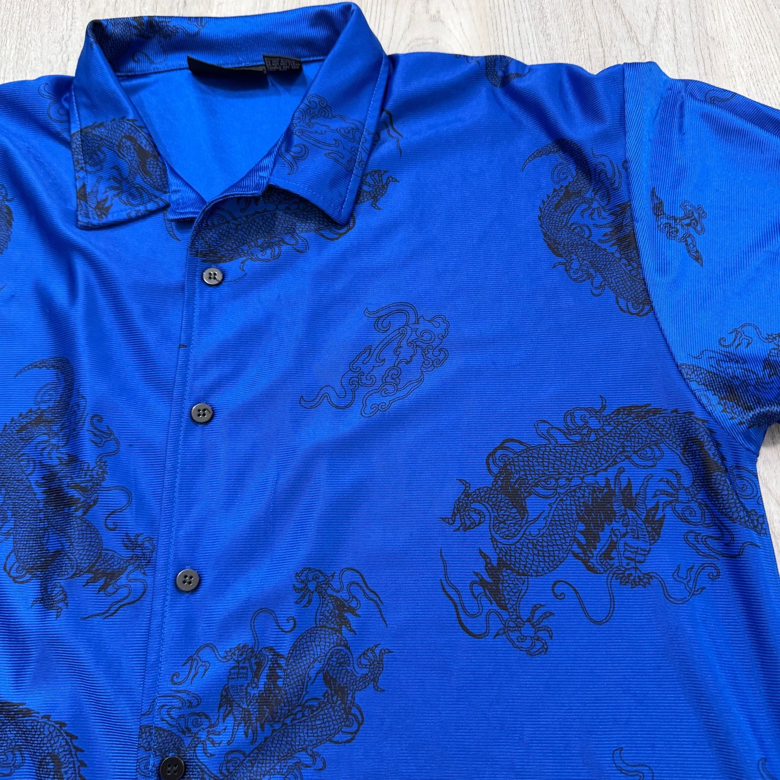 Vintage Vintage ODO Shirt Men's Extra Large Blue Dragon Anime Size US XL / EU 56 / 4 - 3 Thumbnail
