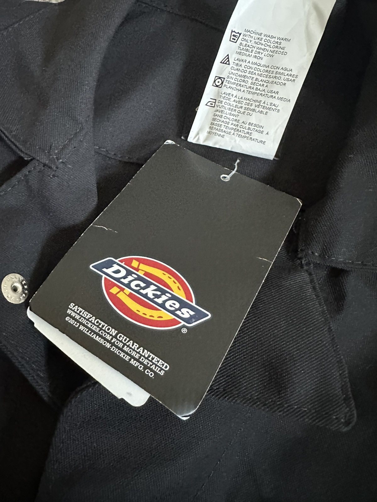 Dickies 🔥 Dickies Long Sleeve Deluxe Coverall Jumpsuit Overall Size US 31 - 4 Thumbnail