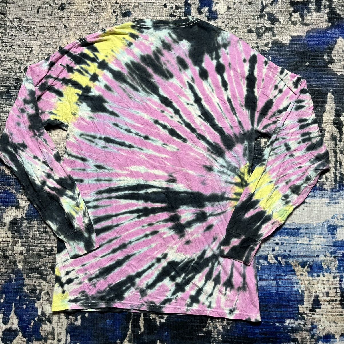 Pink Floyd 🔥Pink Floyd Bleach Tye Dye Long Sleeve Tee Size US M / EU 48-50 / 2 - 3 Thumbnail