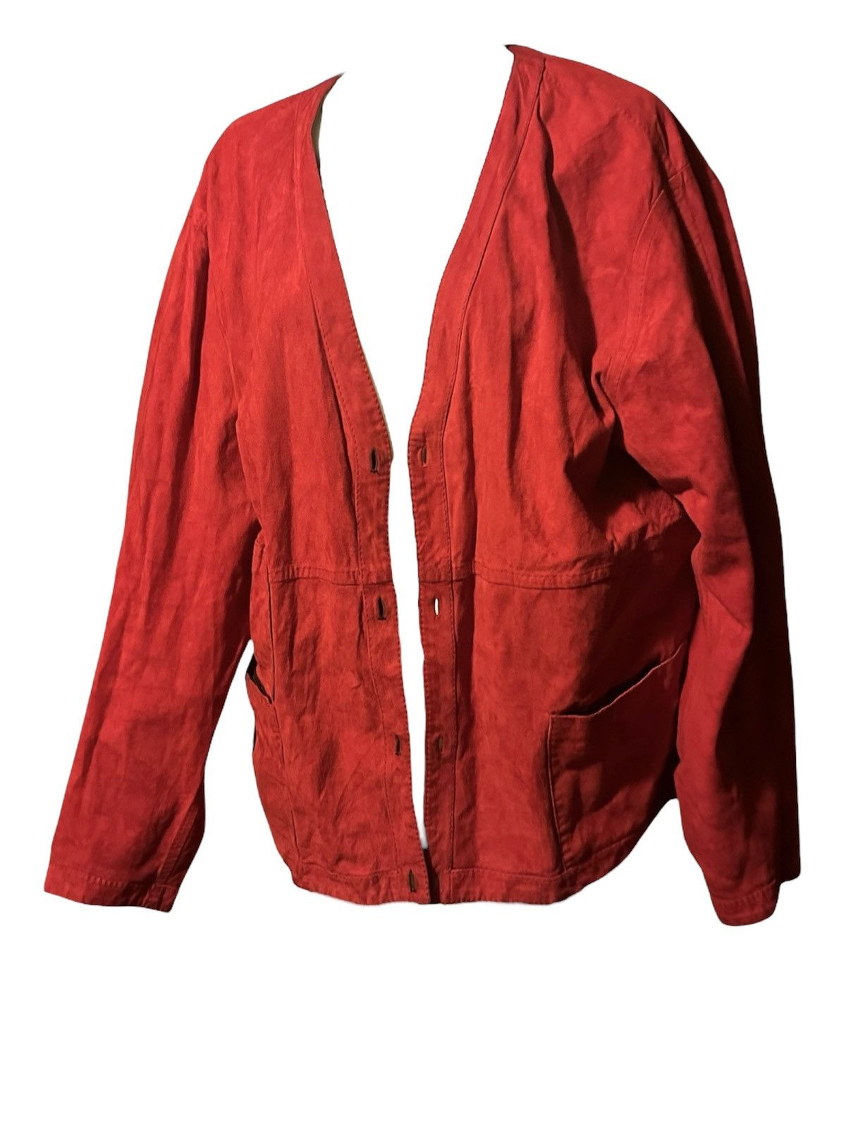 Valentino VALENTINO REVERSIBLE COTTON LEATHER JACKET Size XL / US 12-14 / IT 48-50 - 2 Thumbnail