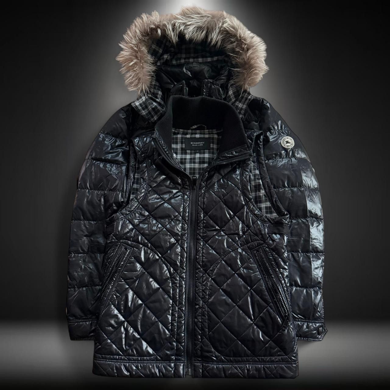 Burberry Burberry 🇯🇵 Black Label down puffer Jacket black colorway Size US M / EU 48-50 / 2 - 3 Thumbnail
