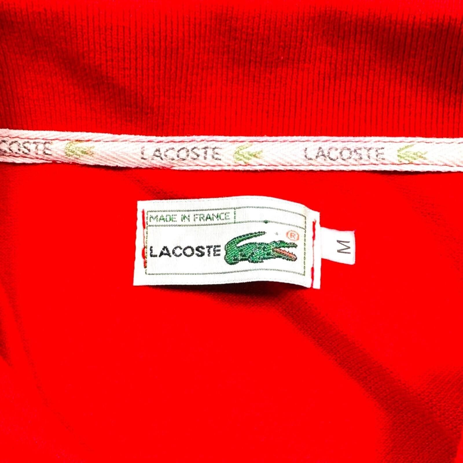 Lacoste Lacoste Polo Shirt Men's UK Size M Red Short Sleeve Size US M / EU 48-50 / 2 - 8 Thumbnail
