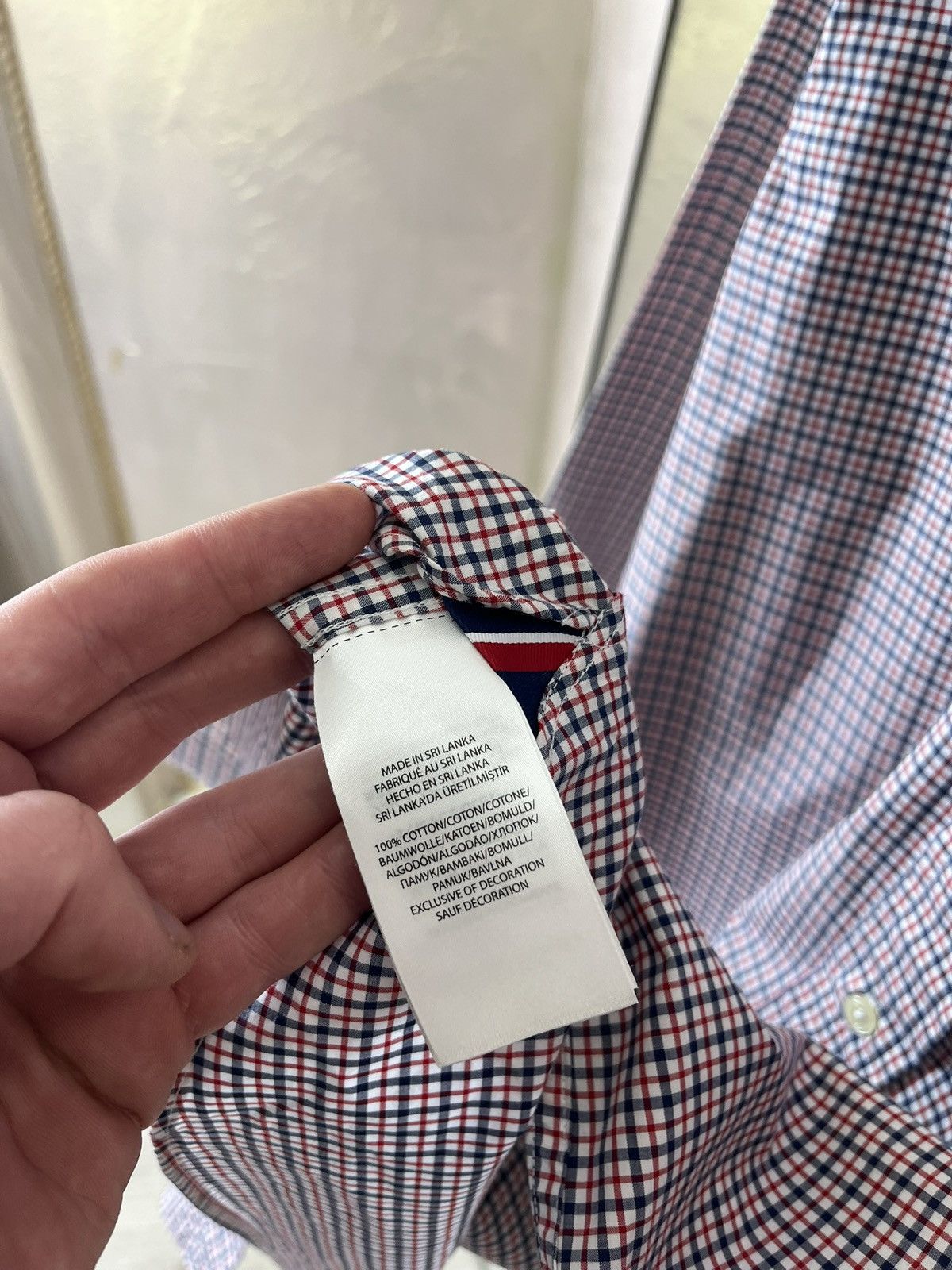 Polo Ralph Lauren Polo Ralph Lauren Slim Fit Premium Cotton Stretch CheckShirt Size US L / EU 52-54 / 3 - 9 Thumbnail